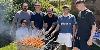  Arda Güler, Real Madrid futbolcularına mangal etkinliği düzenledi