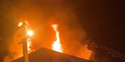 Düzce'de otel yangını: 10 kişi hastaneye kaldırıldı