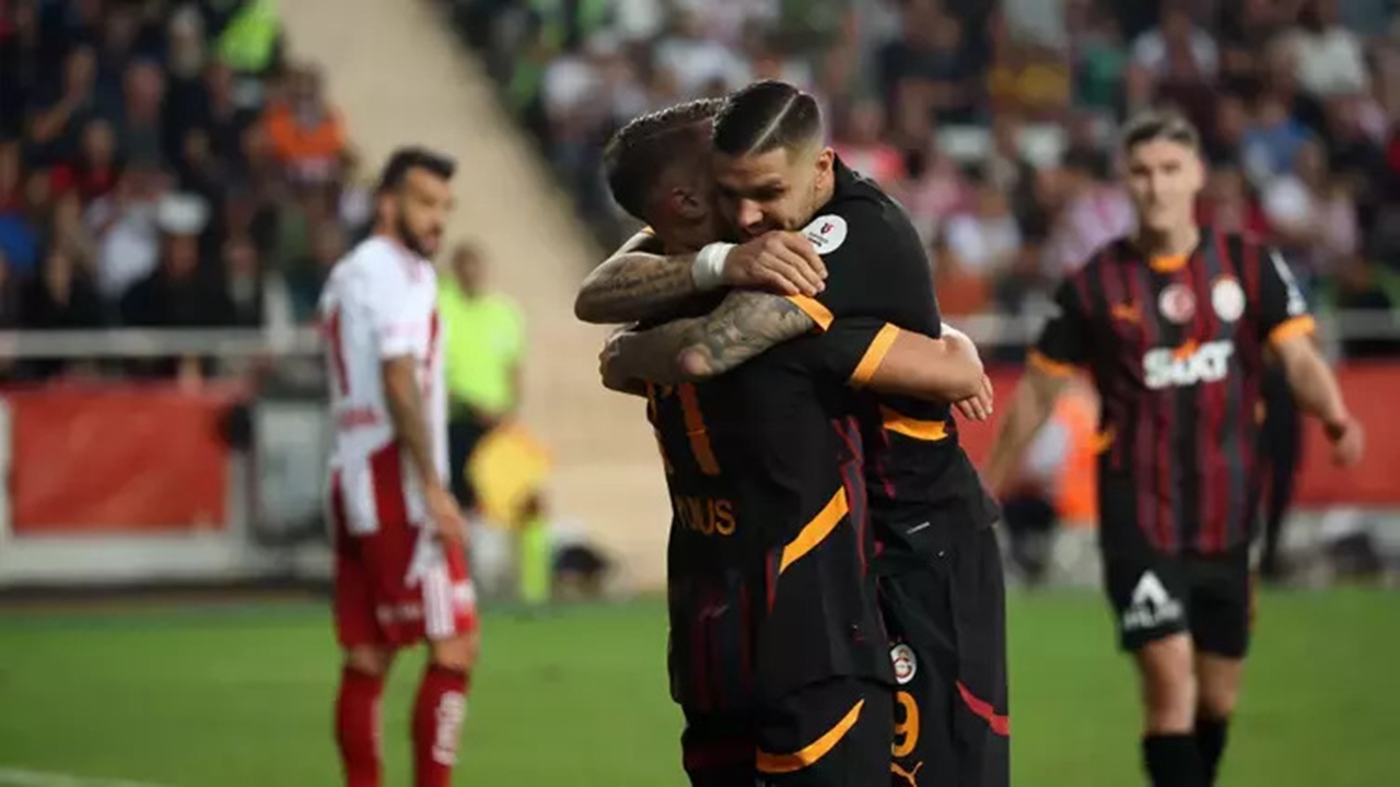 Galatasaray, Antalyaspor’u 3-0 geçti