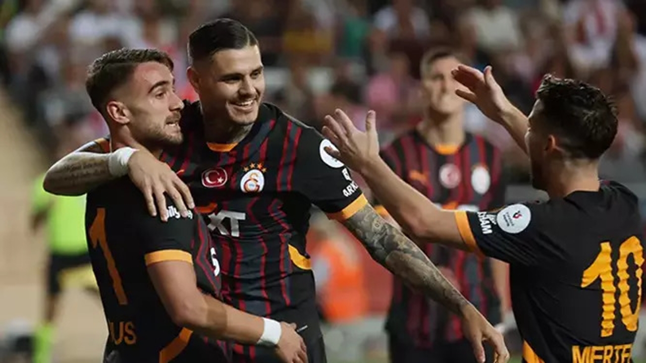 Galatasaray, Antalyaspor’u 3-0 geçti