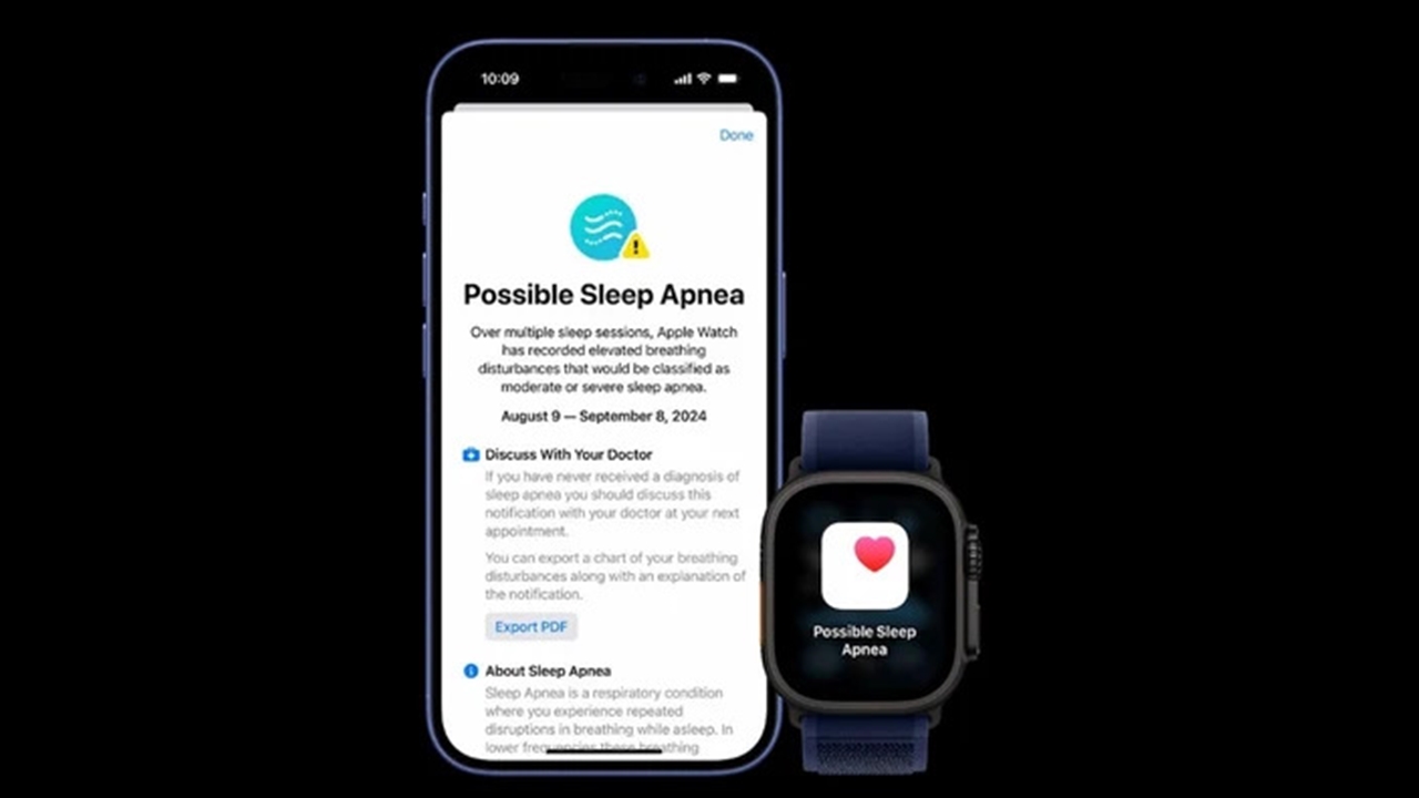 Apple Watch'tan Uyku apnesi tespiti Türkiye'de