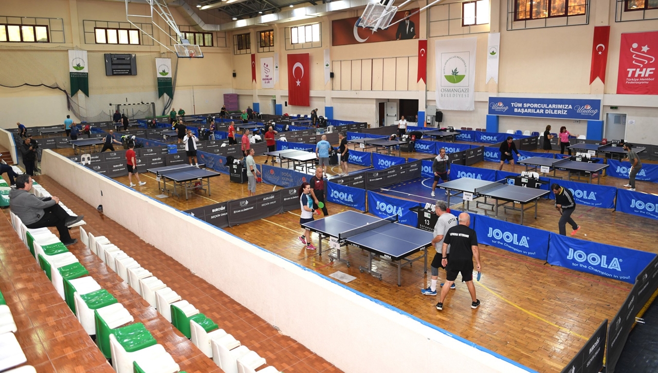 Bursa'da Uluslararası Masa Tenisi heyecanı
