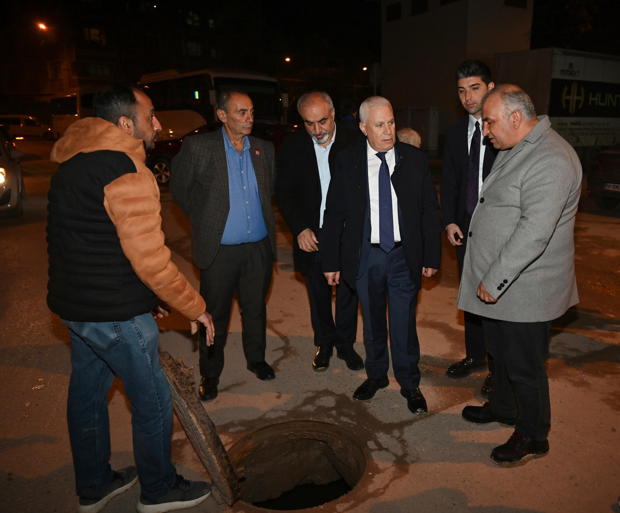 İnegöl’de Sağlıklı içme suyu için, Altyapı çalışmaları hızla devam ediyor