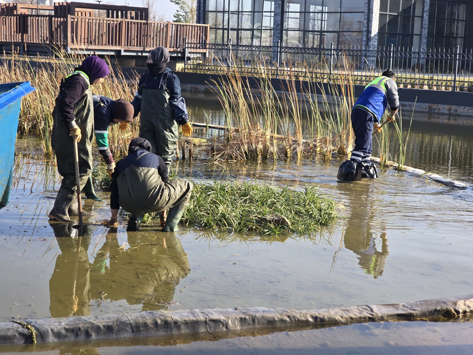 Bursa'nın Yeşil geleceği: Gökdere göleti iyileştiriliyor