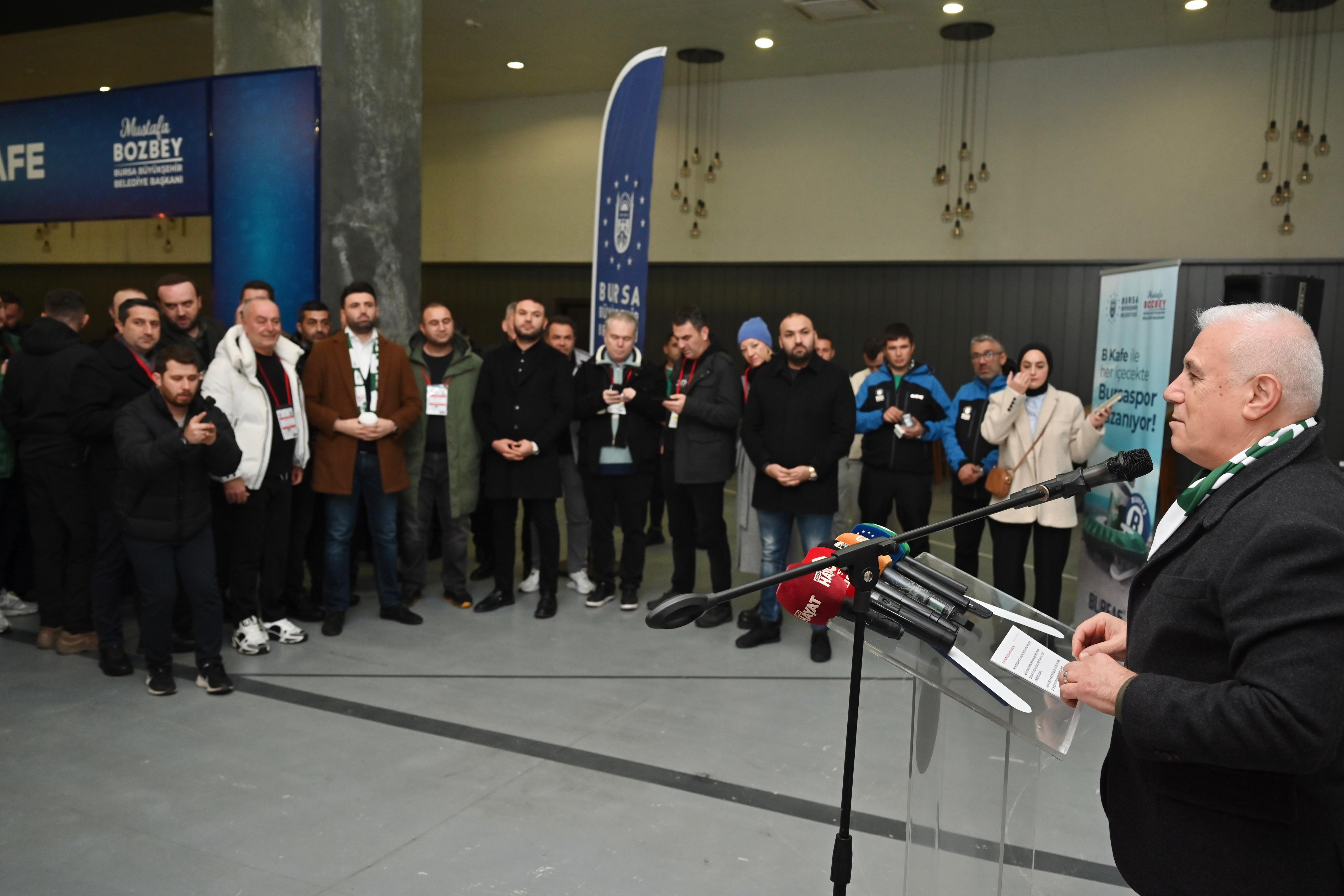 Bursaspor’a yeni gelir kaynağı: Her bardakta 10 tl