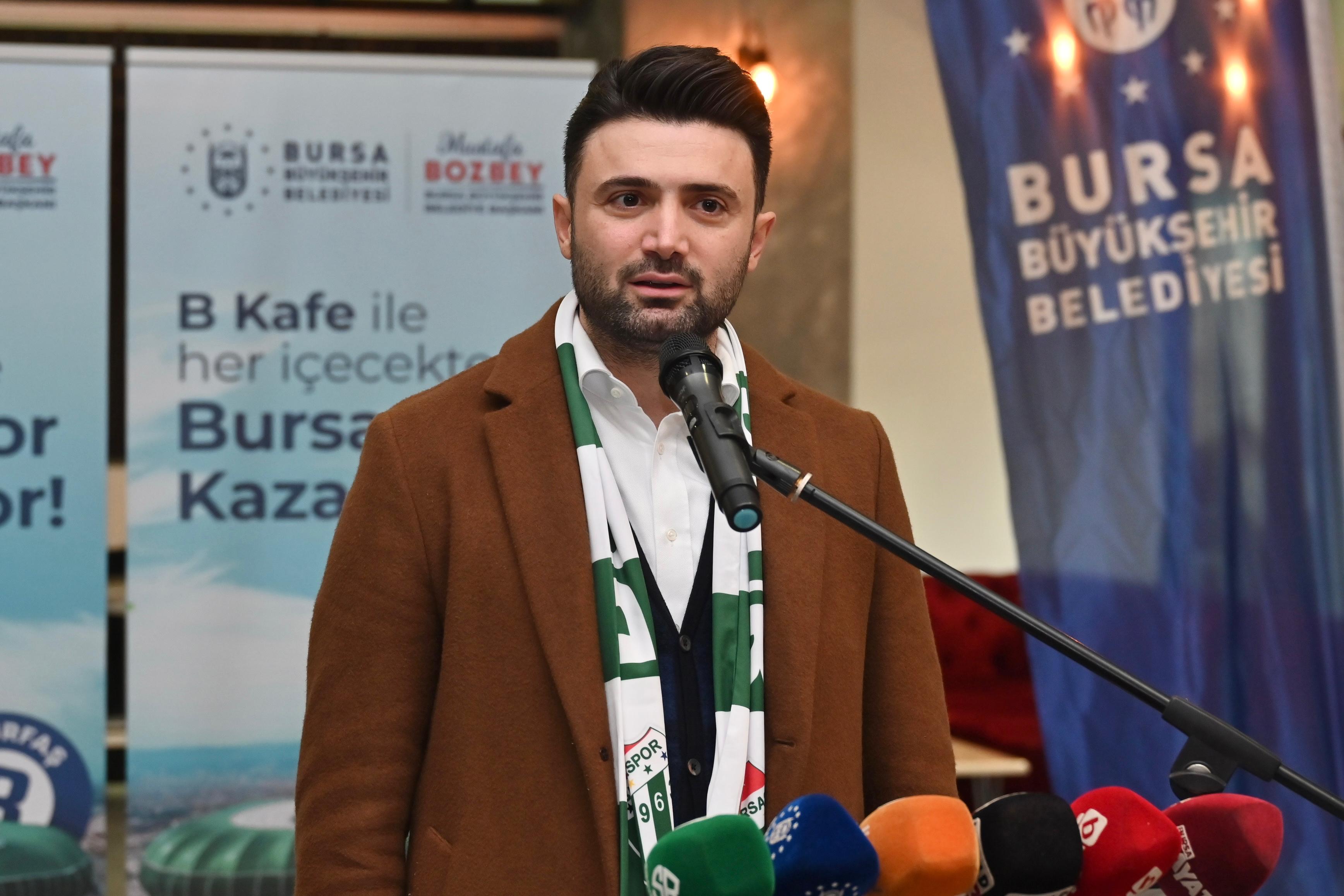 Bursaspor’a yeni gelir kaynağı: Her bardakta 10 tl