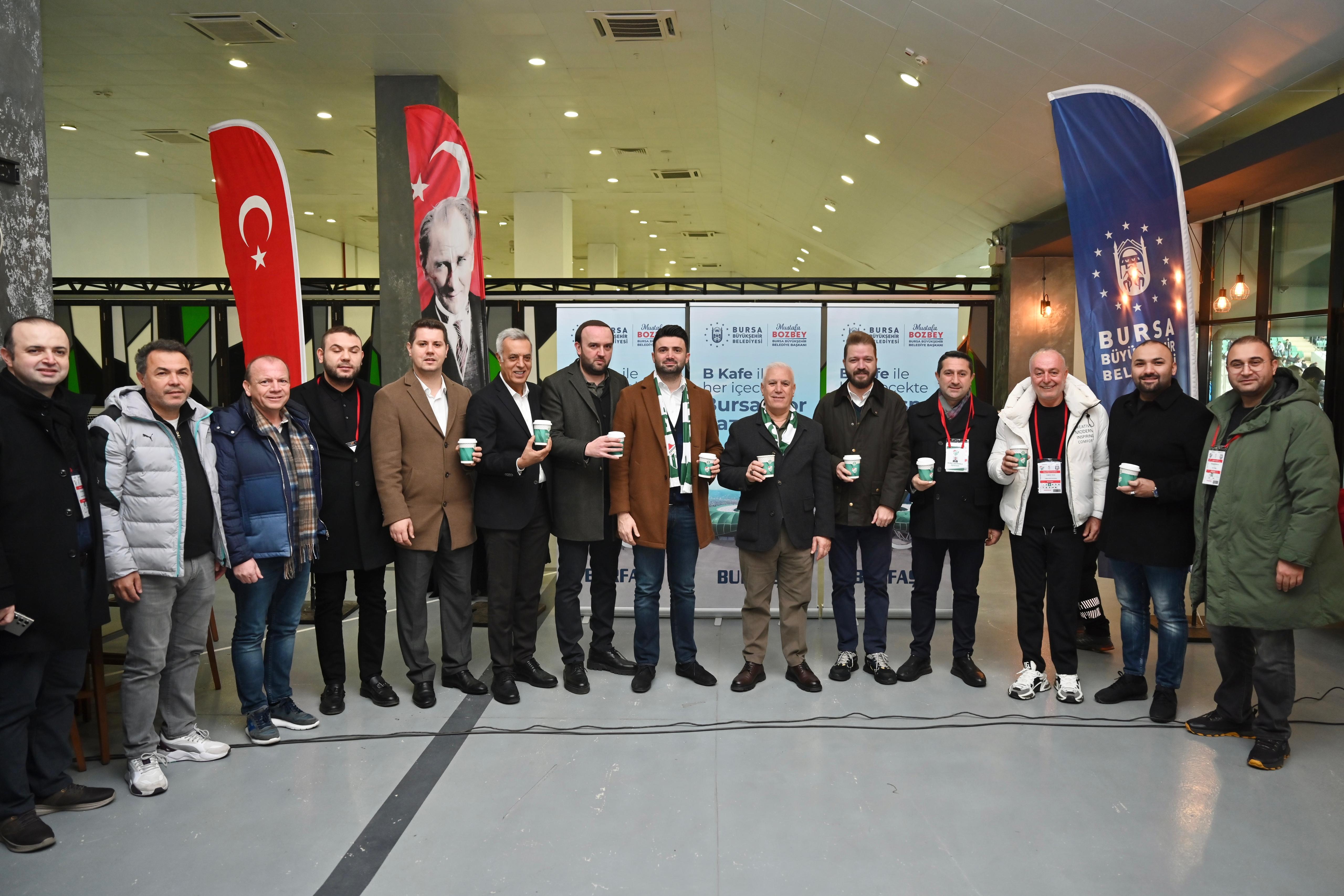 Bursaspor’a yeni gelir kaynağı: Her bardakta 10 tl