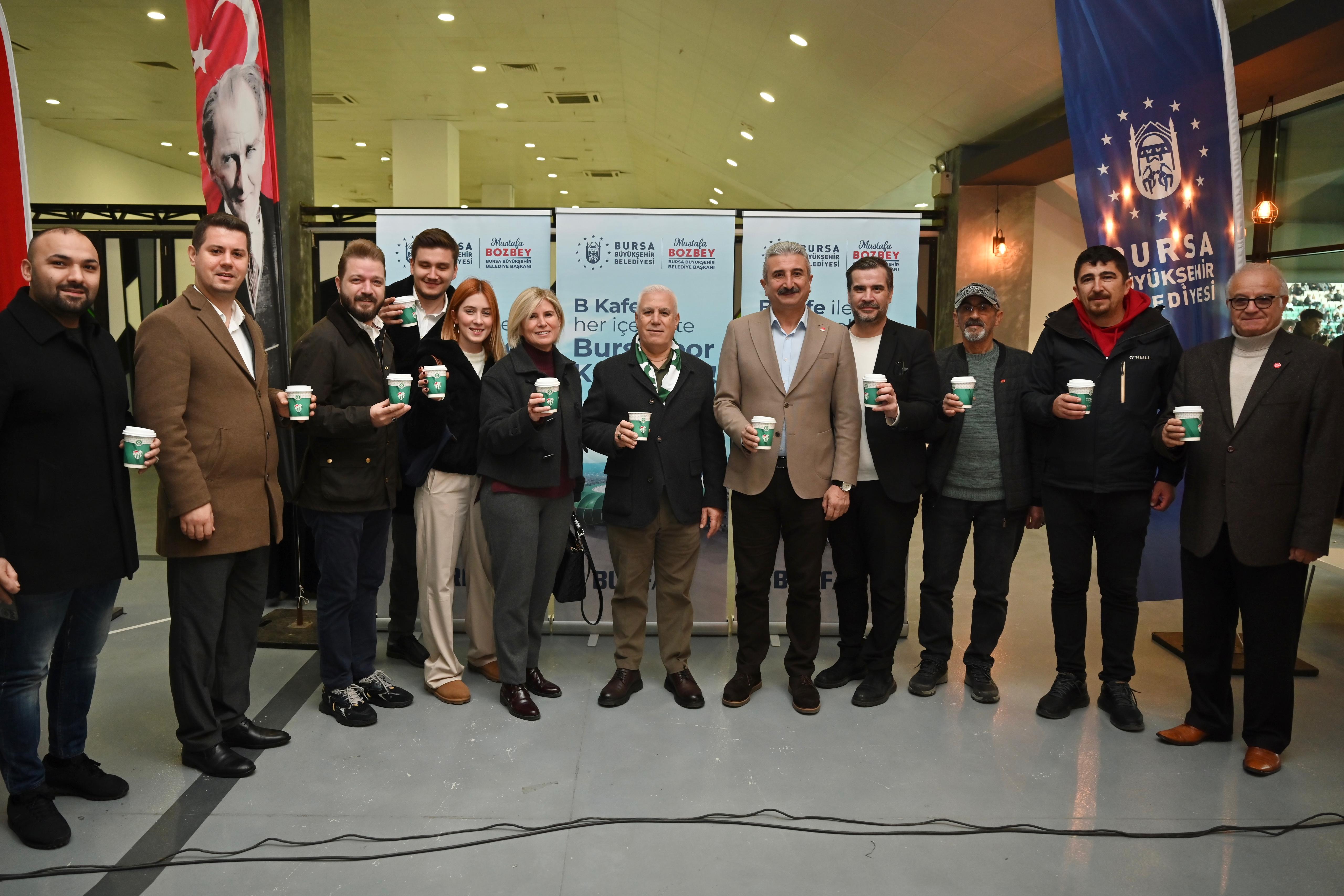 Bursaspor’a yeni gelir kaynağı: Her bardakta 10 tl