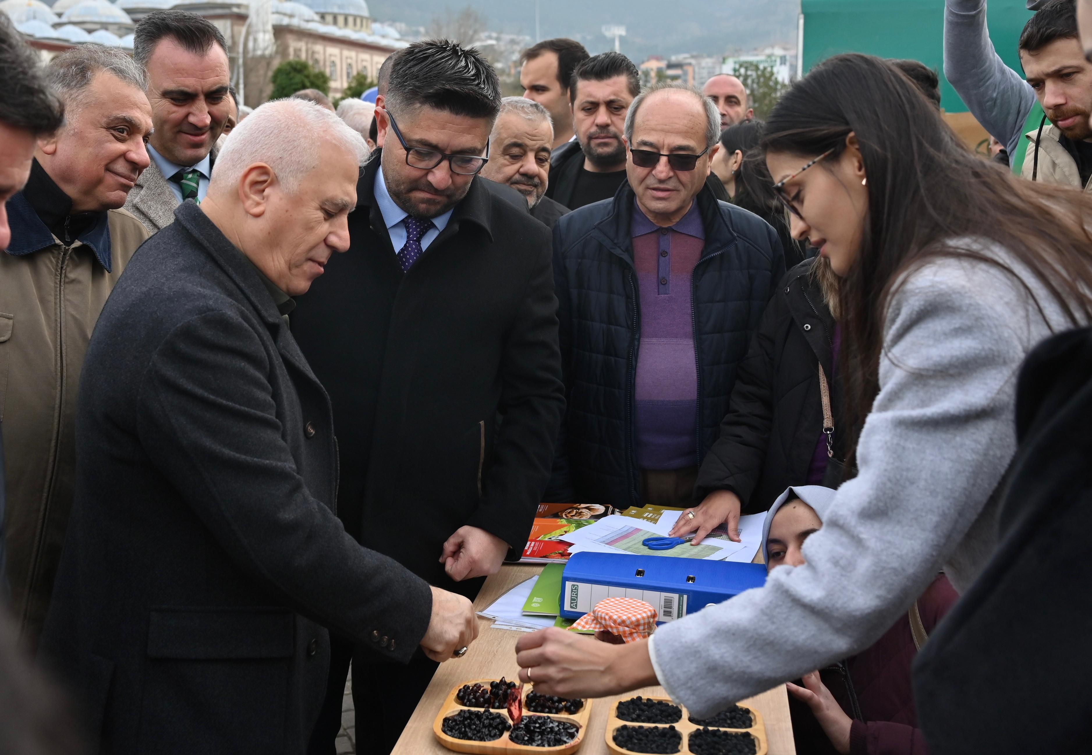 Bursa'da Tarıma dev destek: 74 bin fide ve fidan dağıtıldı