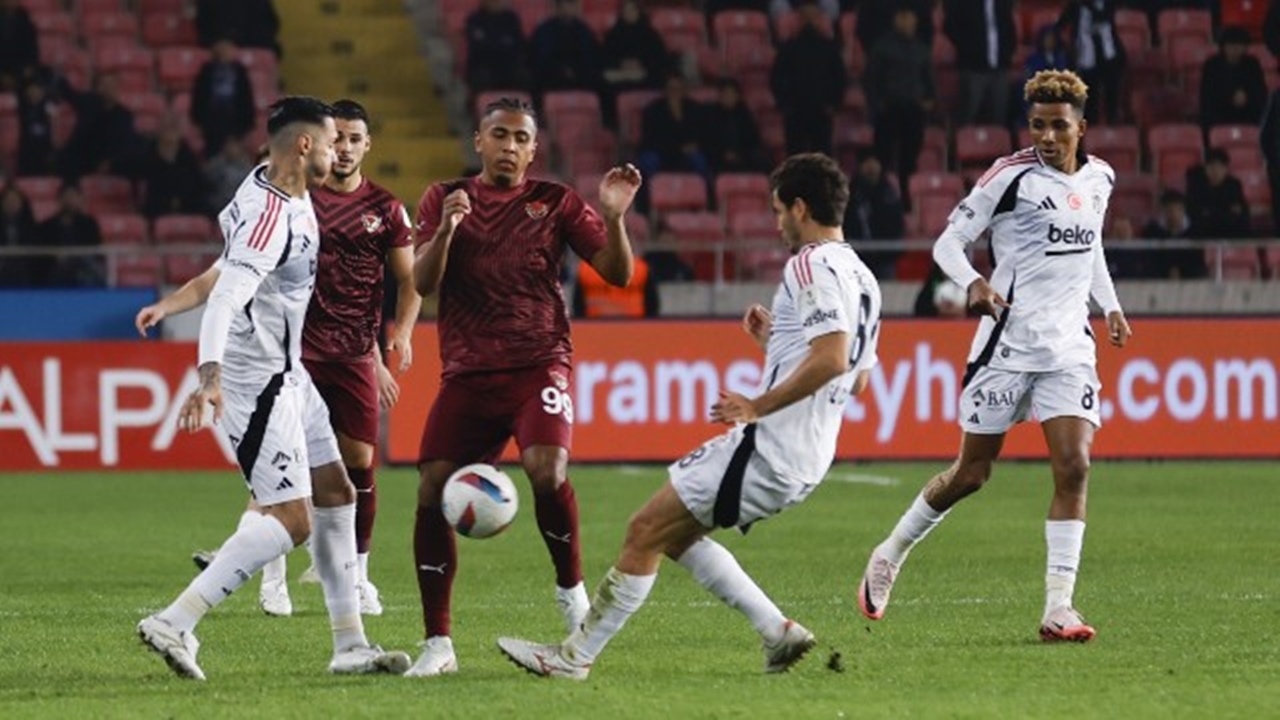 Beşiktaş’ın Galibiyet hasreti devam ediyor: Hatayspor’la 1-1 beraberlik