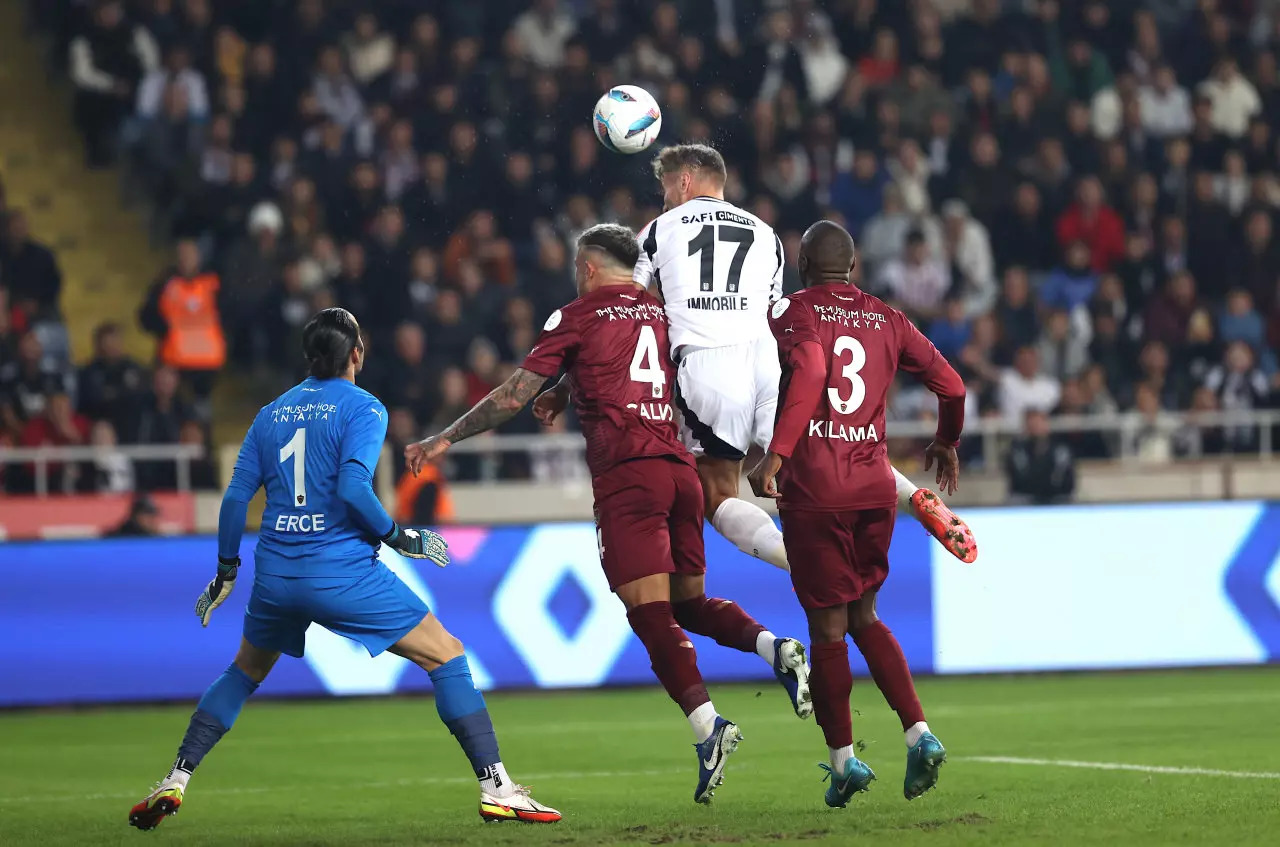 Beşiktaş’ın Galibiyet hasreti devam ediyor: Hatayspor’la 1-1 beraberlik
