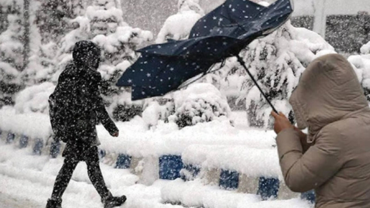 Karla yağmur ve buzlanma uyarısı! Türkiye'yi fırtına vuruyor