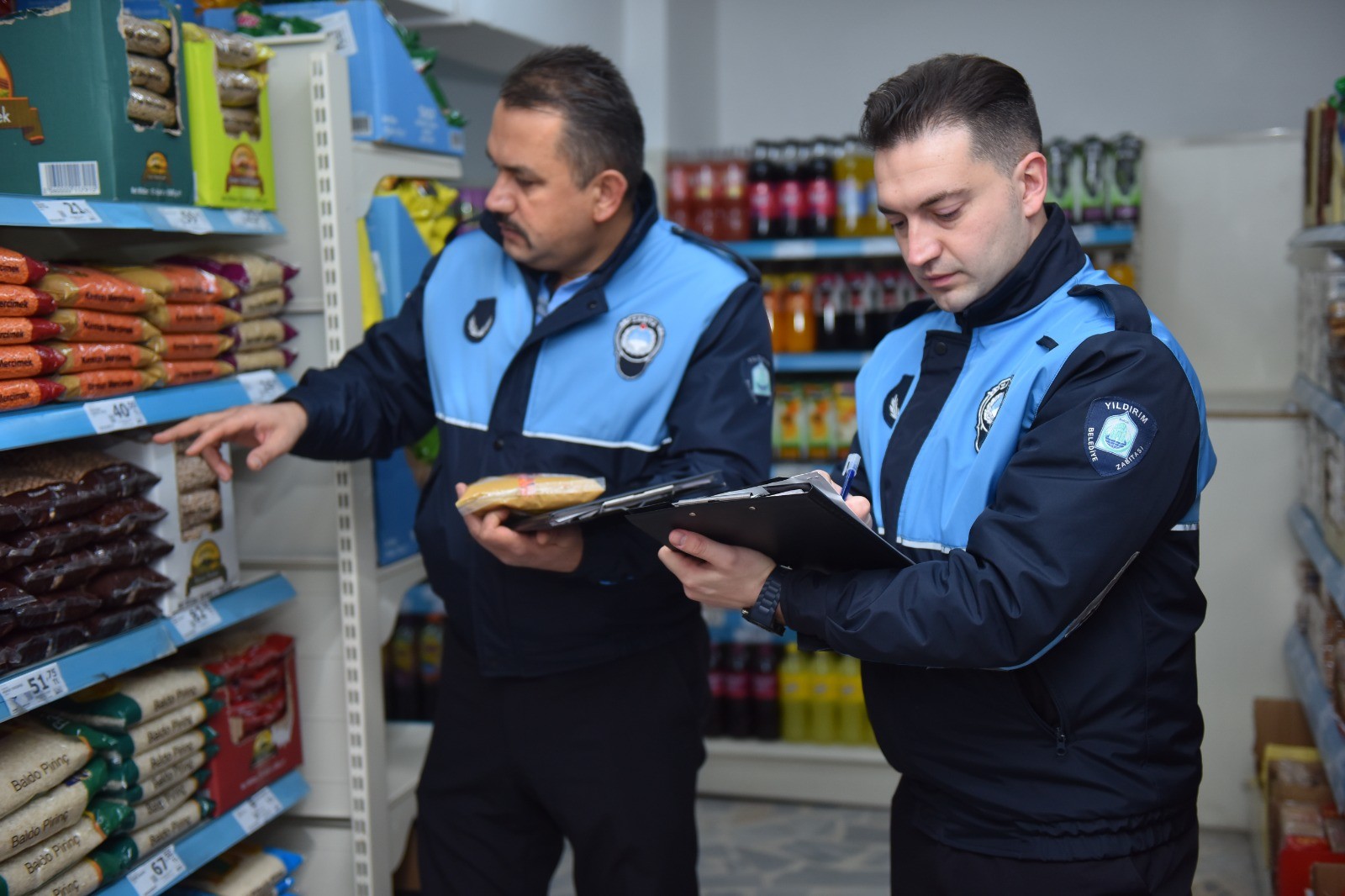 Yıldırım Belediyesi zabıta ekiplerinden yoğun denetim