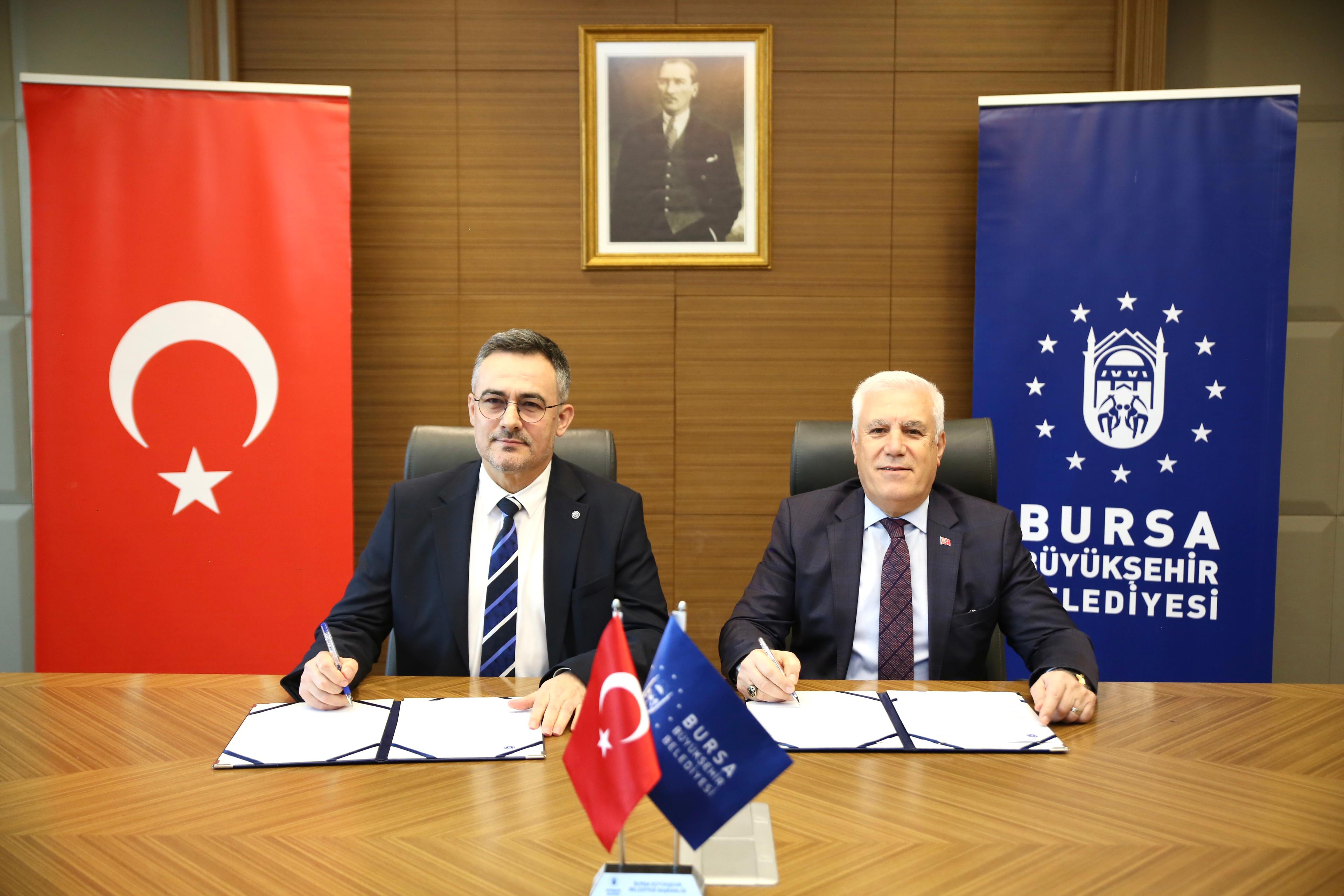 Bursa için güçlü iş birliği: Büyükşehir ve BTÜ el ele