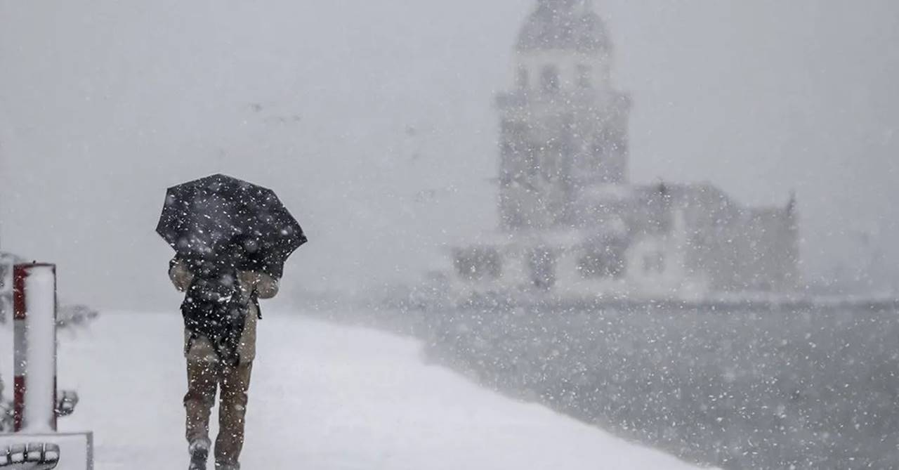 Kış geliyor: Sıcaklıklar düşerken sağanak ve kar İstanbul'u vuracak