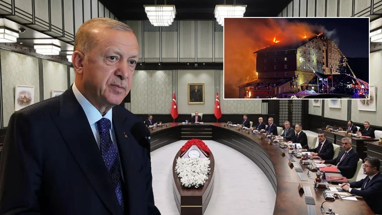 Erdoğan, Kartalkaya yangını için Bolu'ya gidiyor