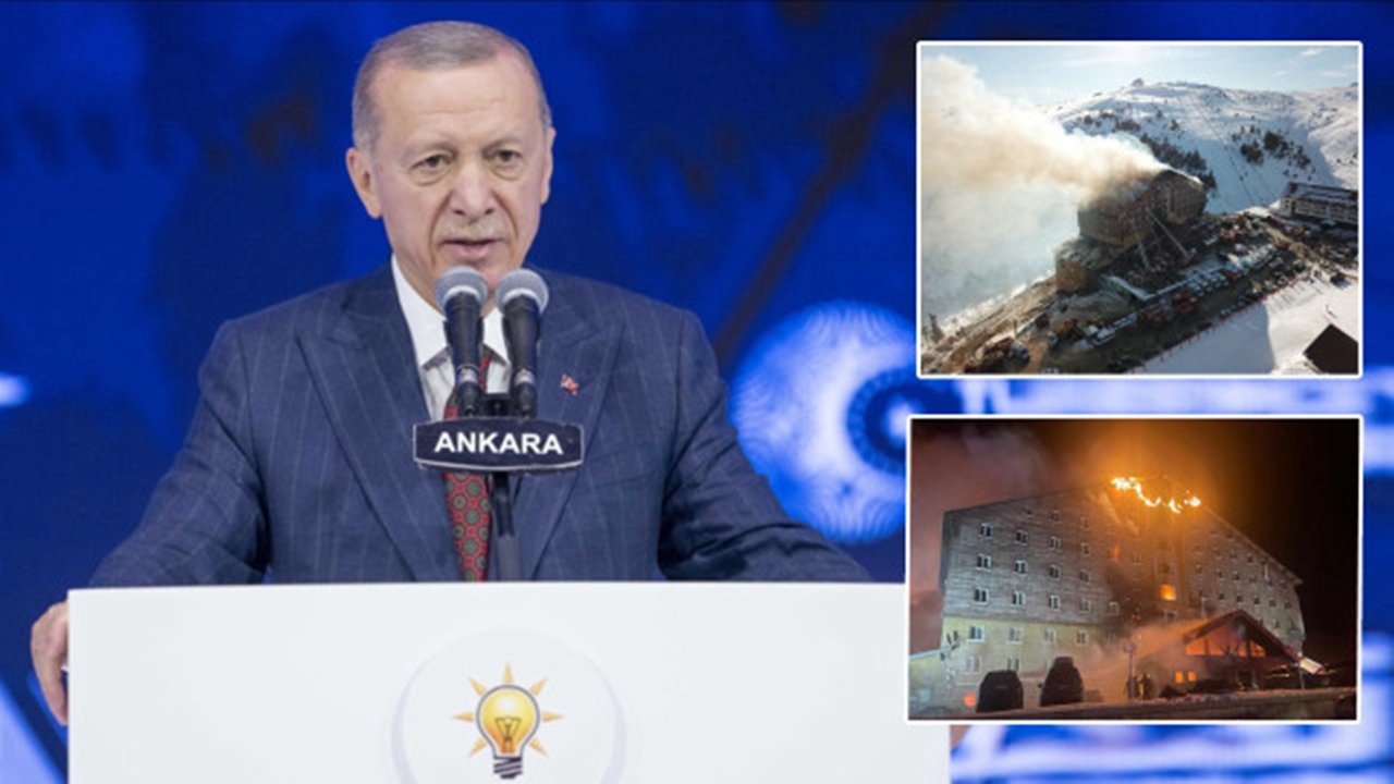 Erdoğan, Kartalkaya yangını için Bolu'ya gidiyor