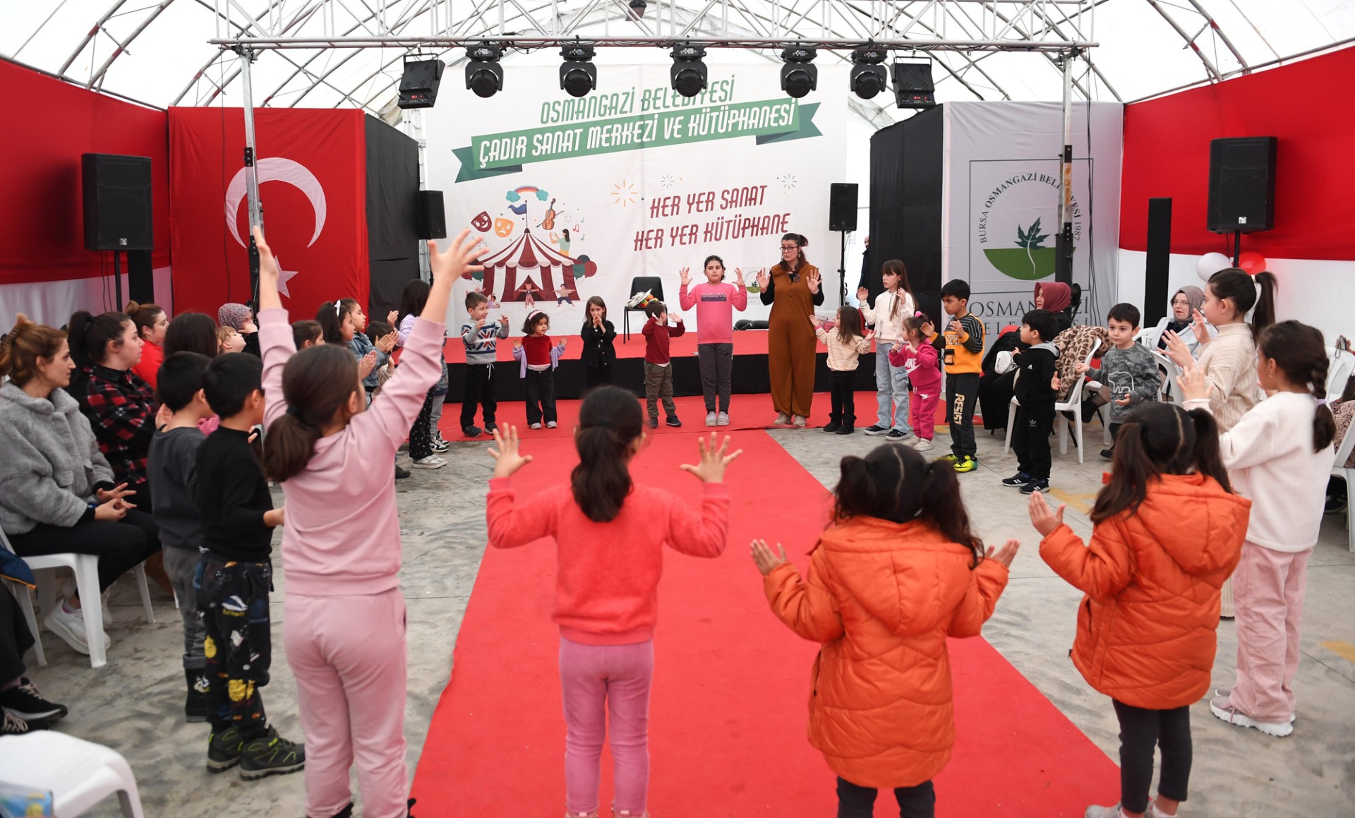 Osmangazi'de Çocuklar duygularını drama ile keşfetti