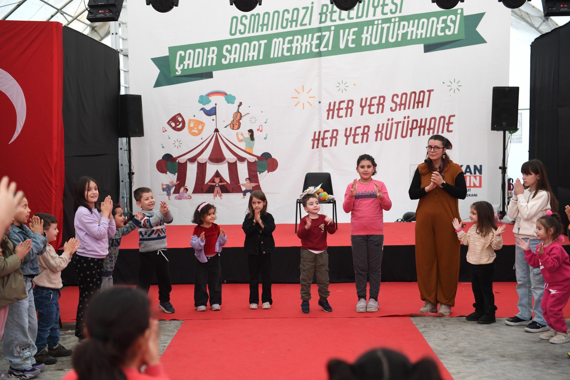 Osmangazi'de Çocuklar duygularını drama ile keşfetti