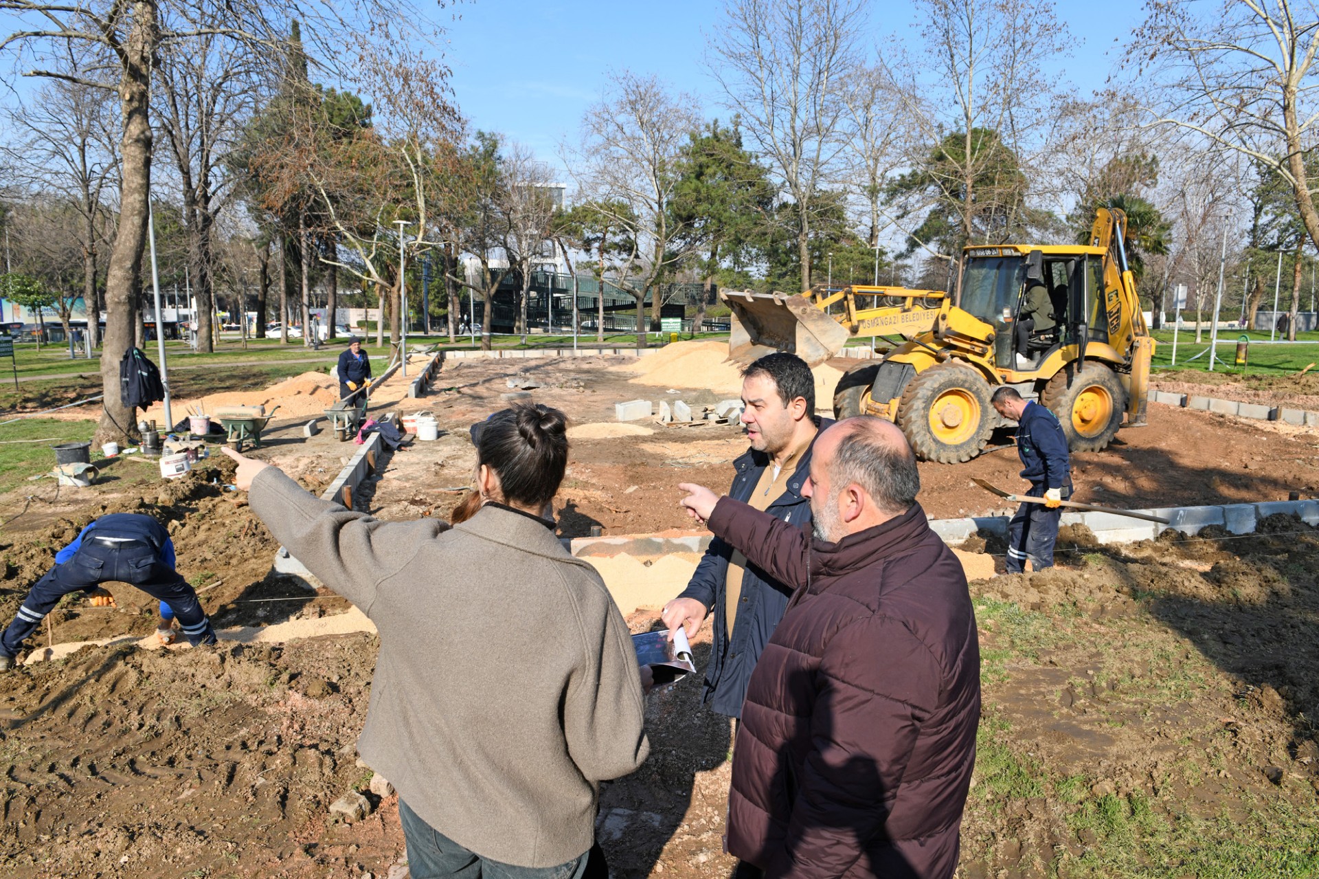 Osmangazi Belediyesi’nden Gençlere yeni basketbol sahası müjdesi