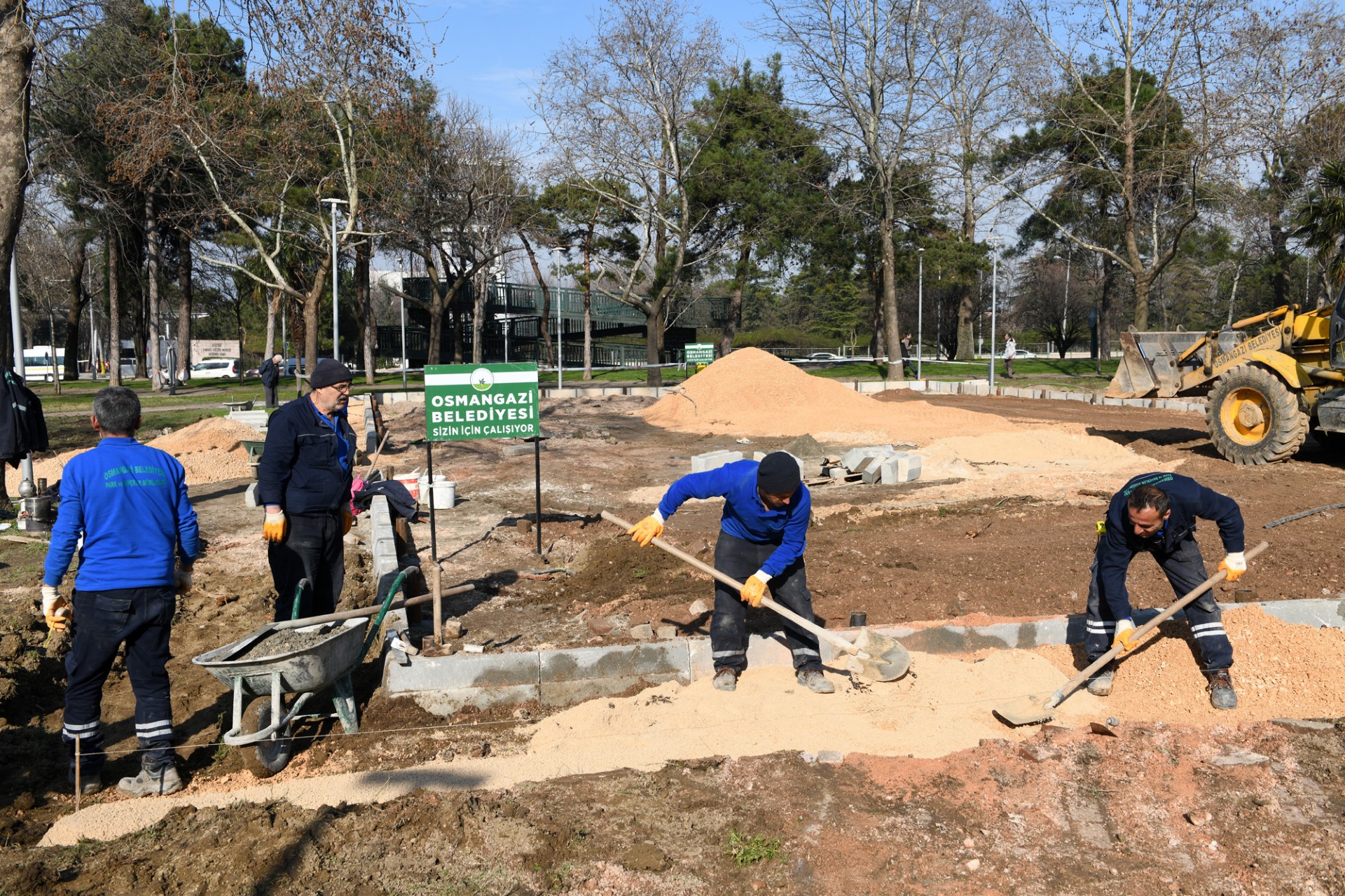 Osmangazi Belediyesi’nden Gençlere yeni basketbol sahası müjdesi