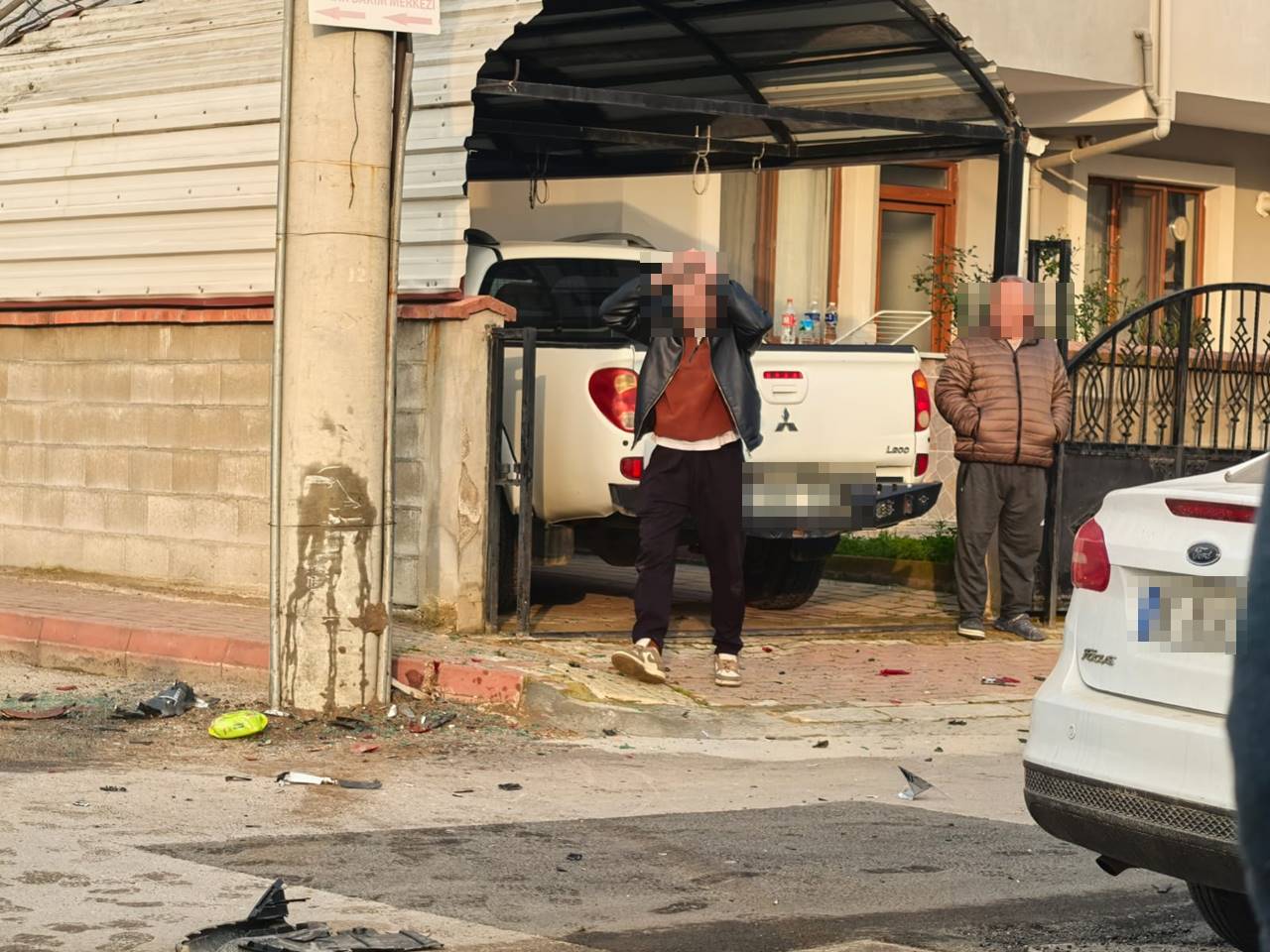 Sabah saatlerinde İnegöl'de Feci kaza