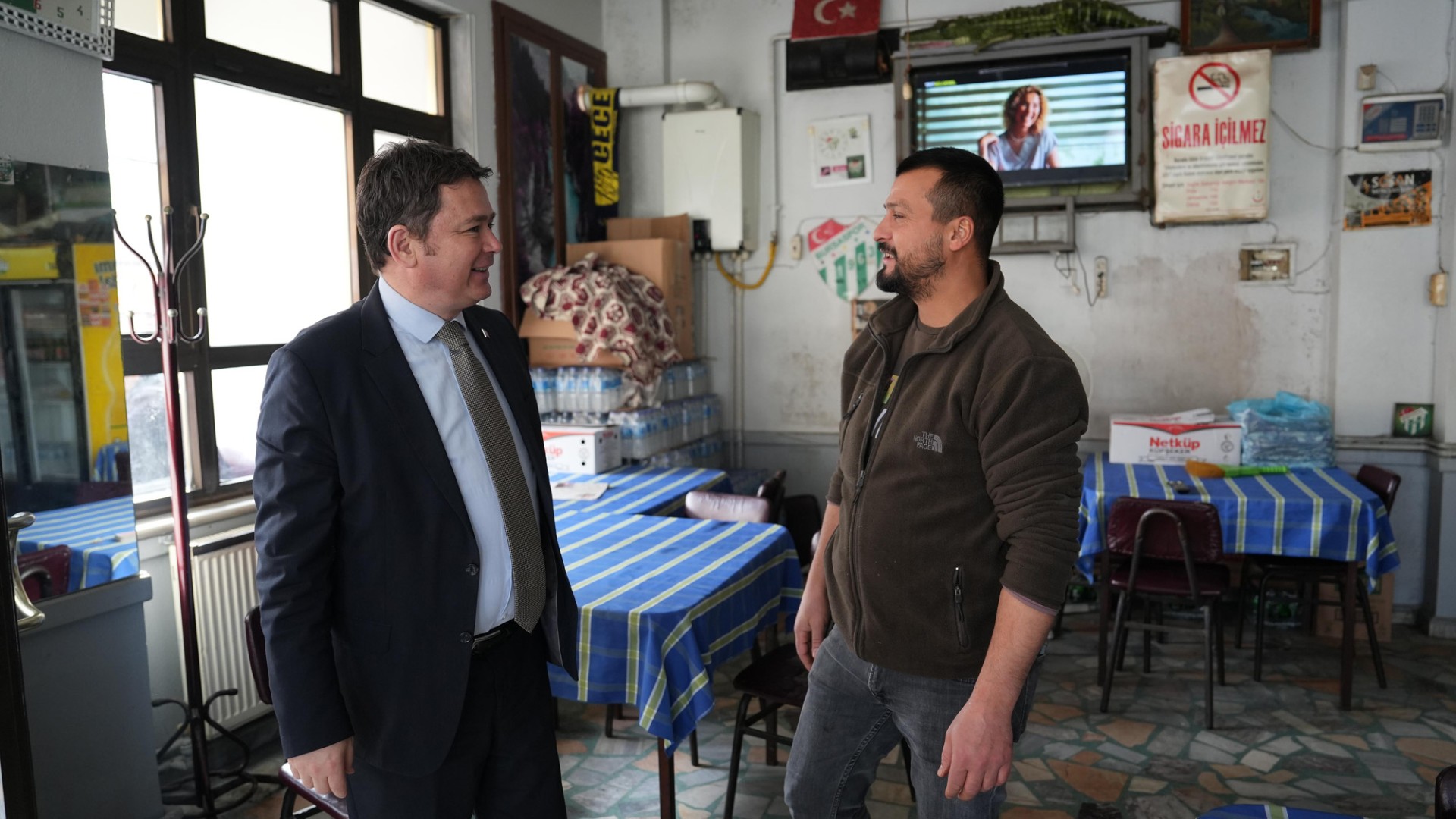 Başkan Aydın halkın içinde, Sorunlara yerinde çözüm