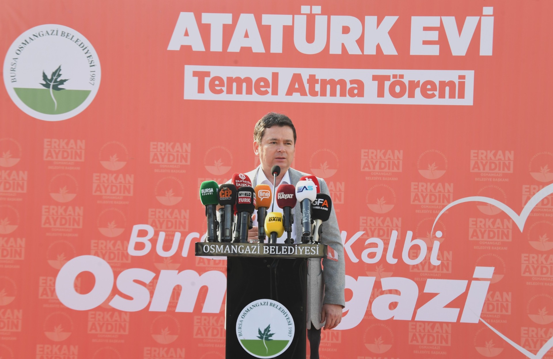 Bursa, Atatürk’ün mirasını yaşatacak: Atatürk Evi'nin temeli atıldı