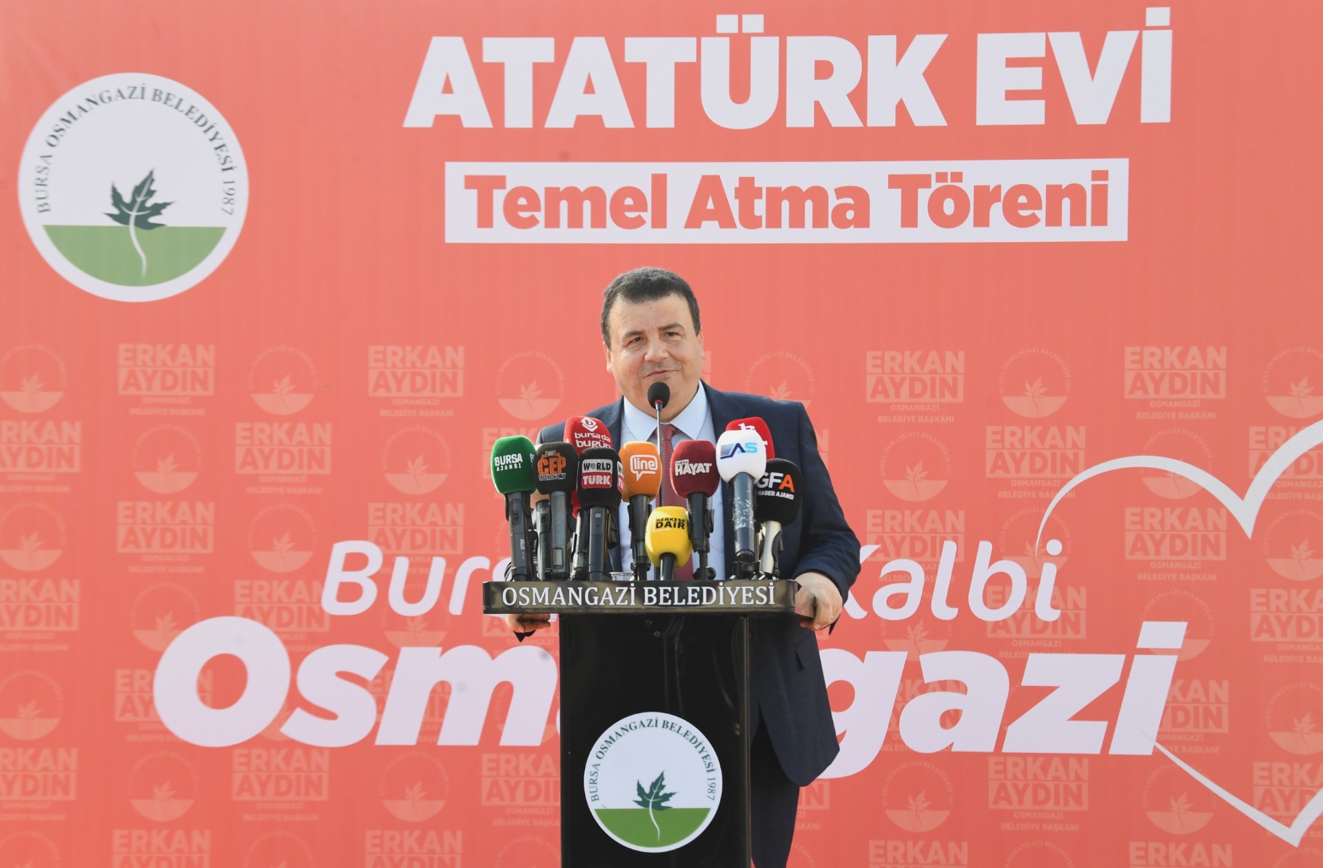 Bursa, Atatürk’ün mirasını yaşatacak: Atatürk Evi'nin temeli atıldı