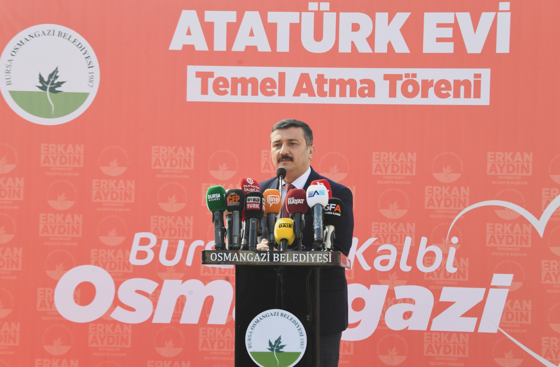 Bursa, Atatürk’ün mirasını yaşatacak: Atatürk Evi'nin temeli atıldı