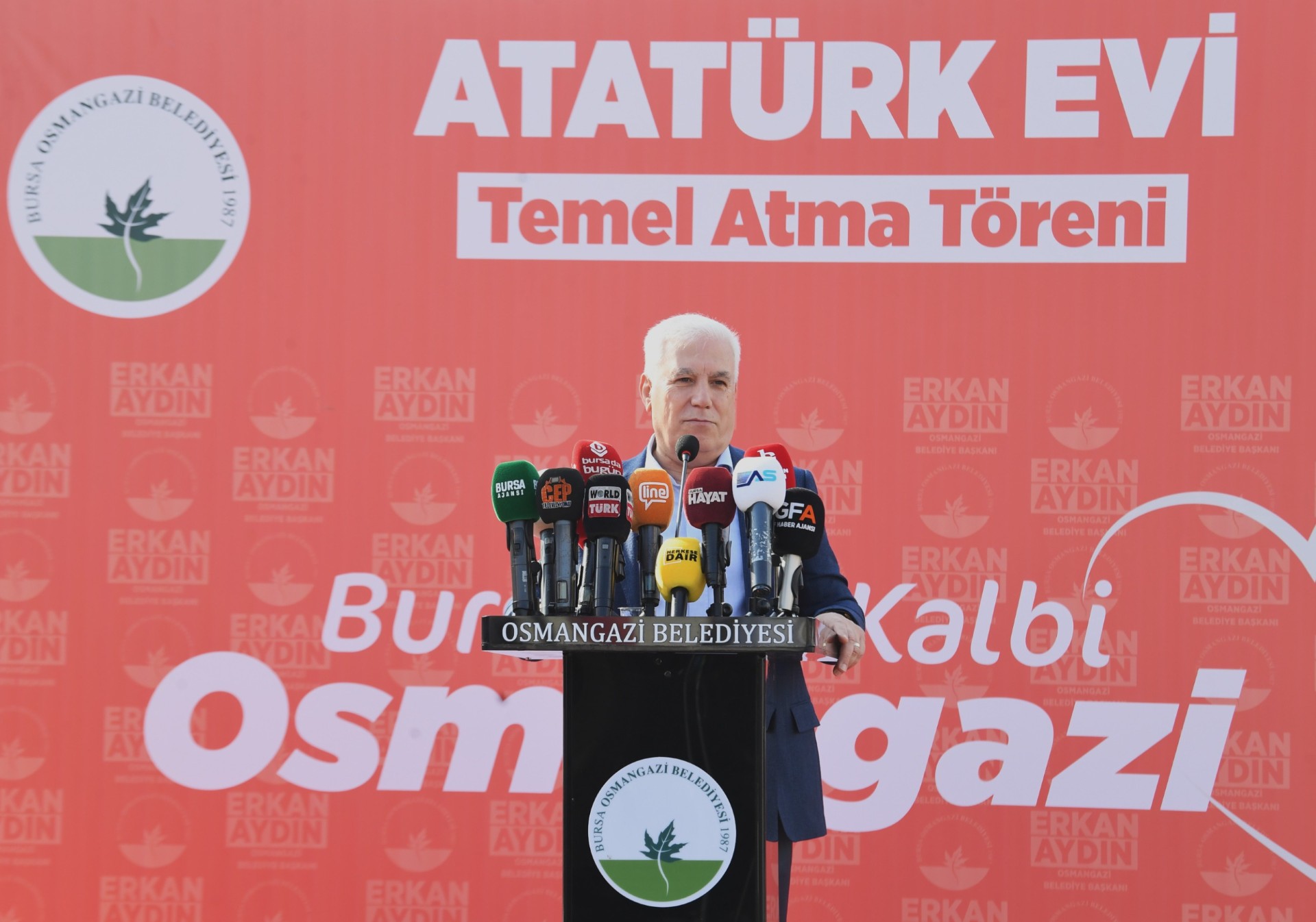 Bursa, Atatürk’ün mirasını yaşatacak: Atatürk Evi'nin temeli atıldı