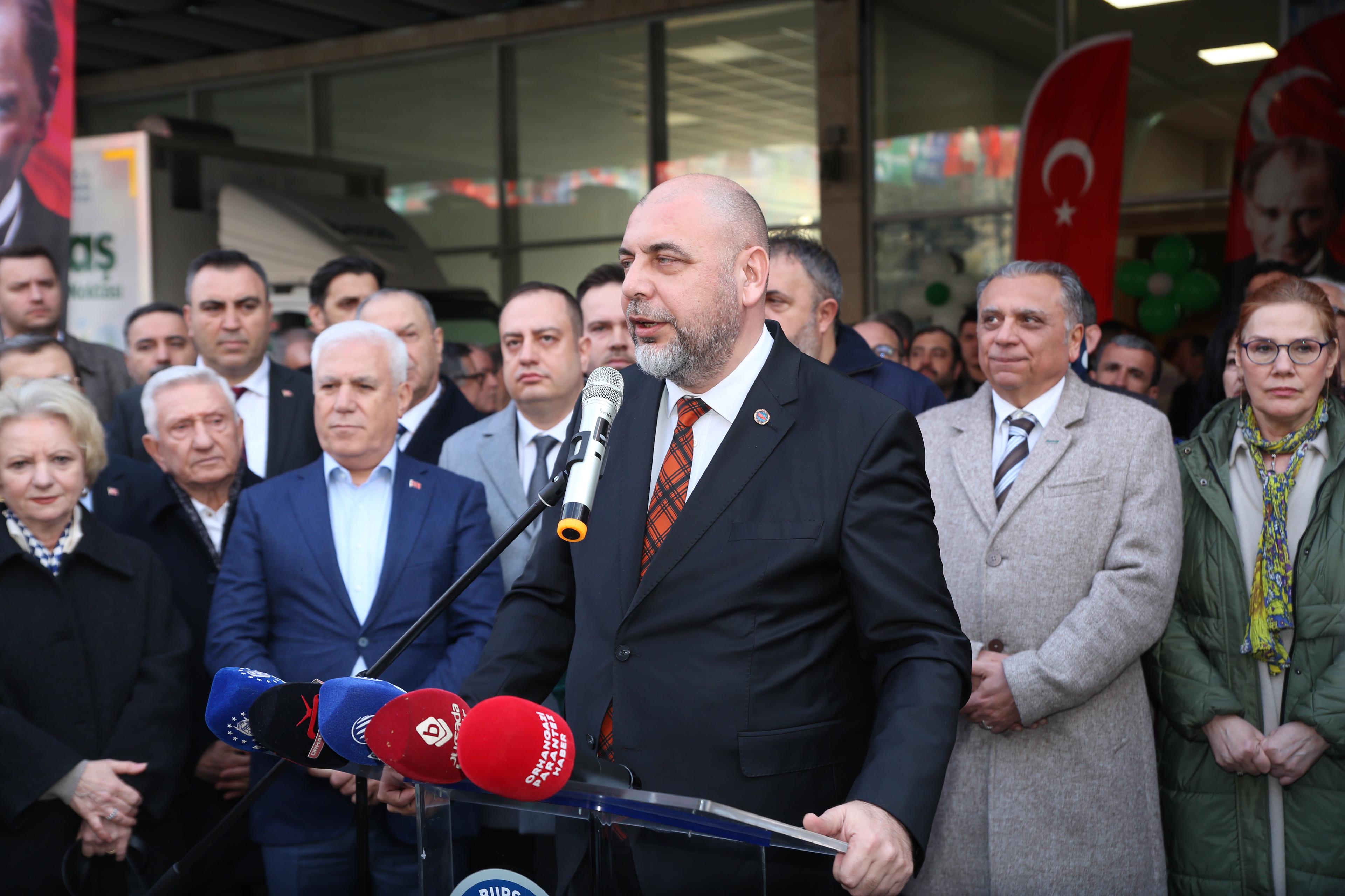 BESAŞ’la Bursa’da Gıda devrimi: Sağlık ve uygun fiyat bir arada