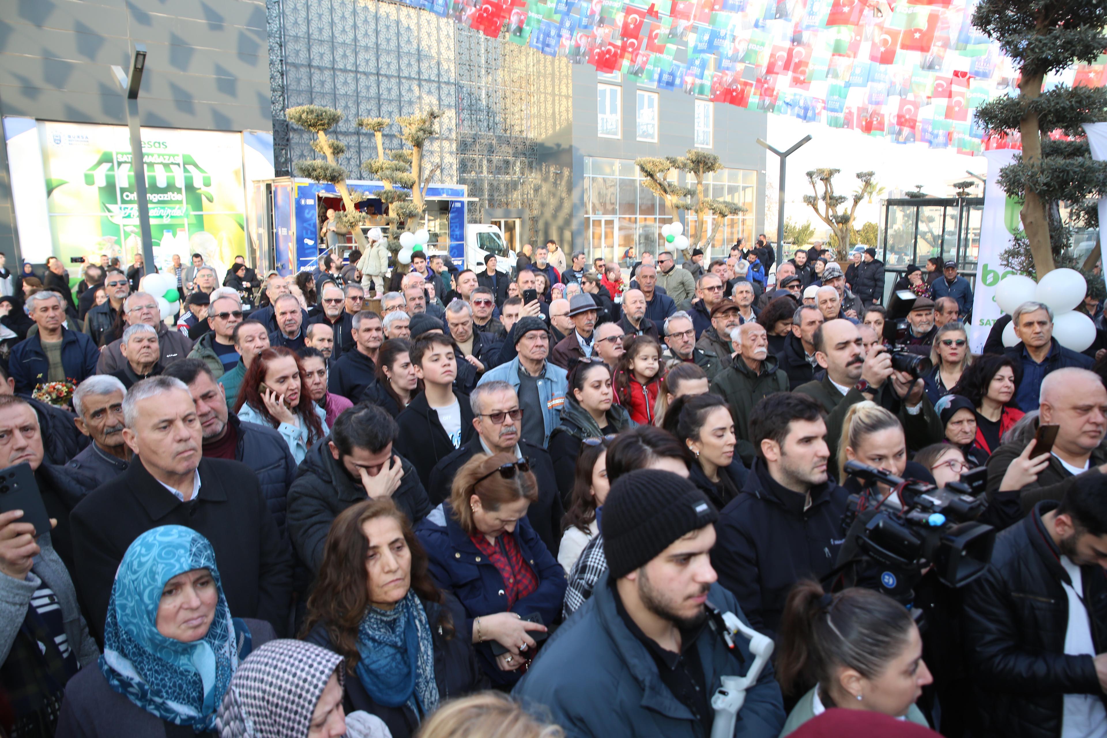 BESAŞ’la Bursa’da Gıda devrimi: Sağlık ve uygun fiyat bir arada