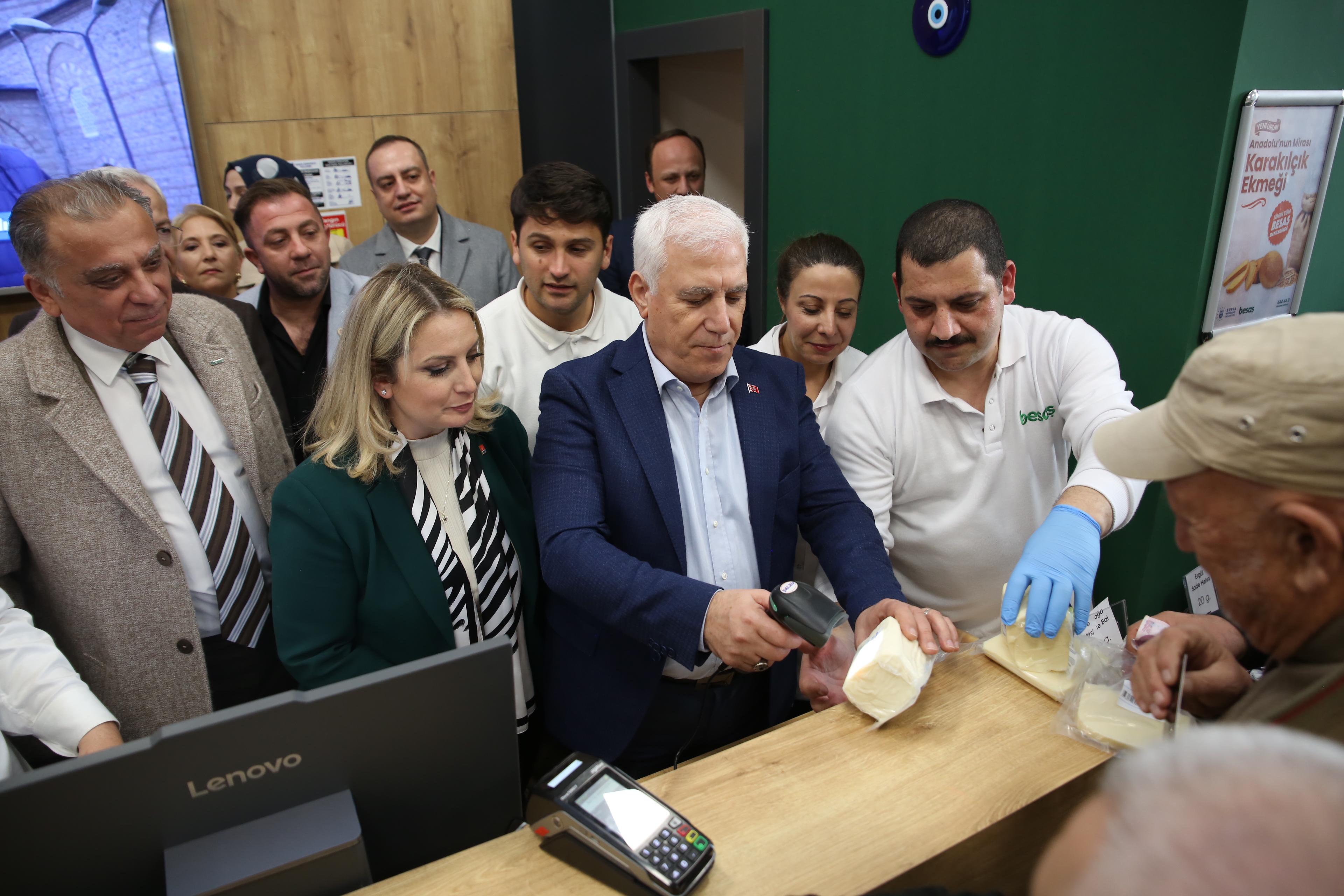 BESAŞ’la Bursa’da Gıda devrimi: Sağlık ve uygun fiyat bir arada