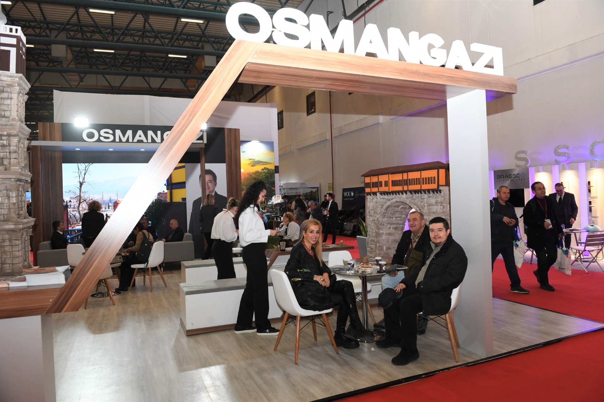 Osmangazi, EMITT Fuarı’nda tarihini ve kültürünü dünyaya tanıtıyor