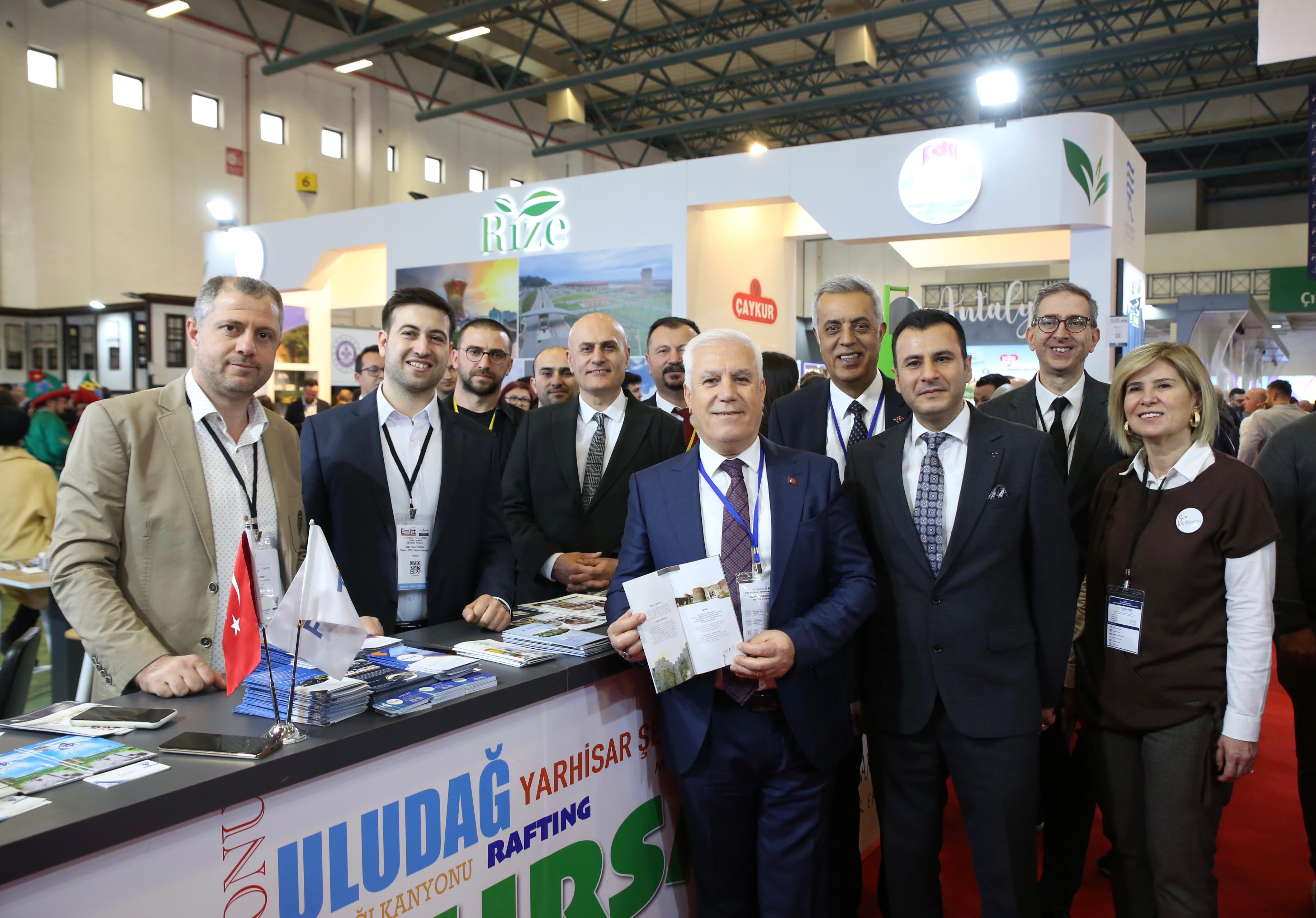 Bursa, EMITT 2025’te Turizmde güçlü tanıtım atağı başlattı