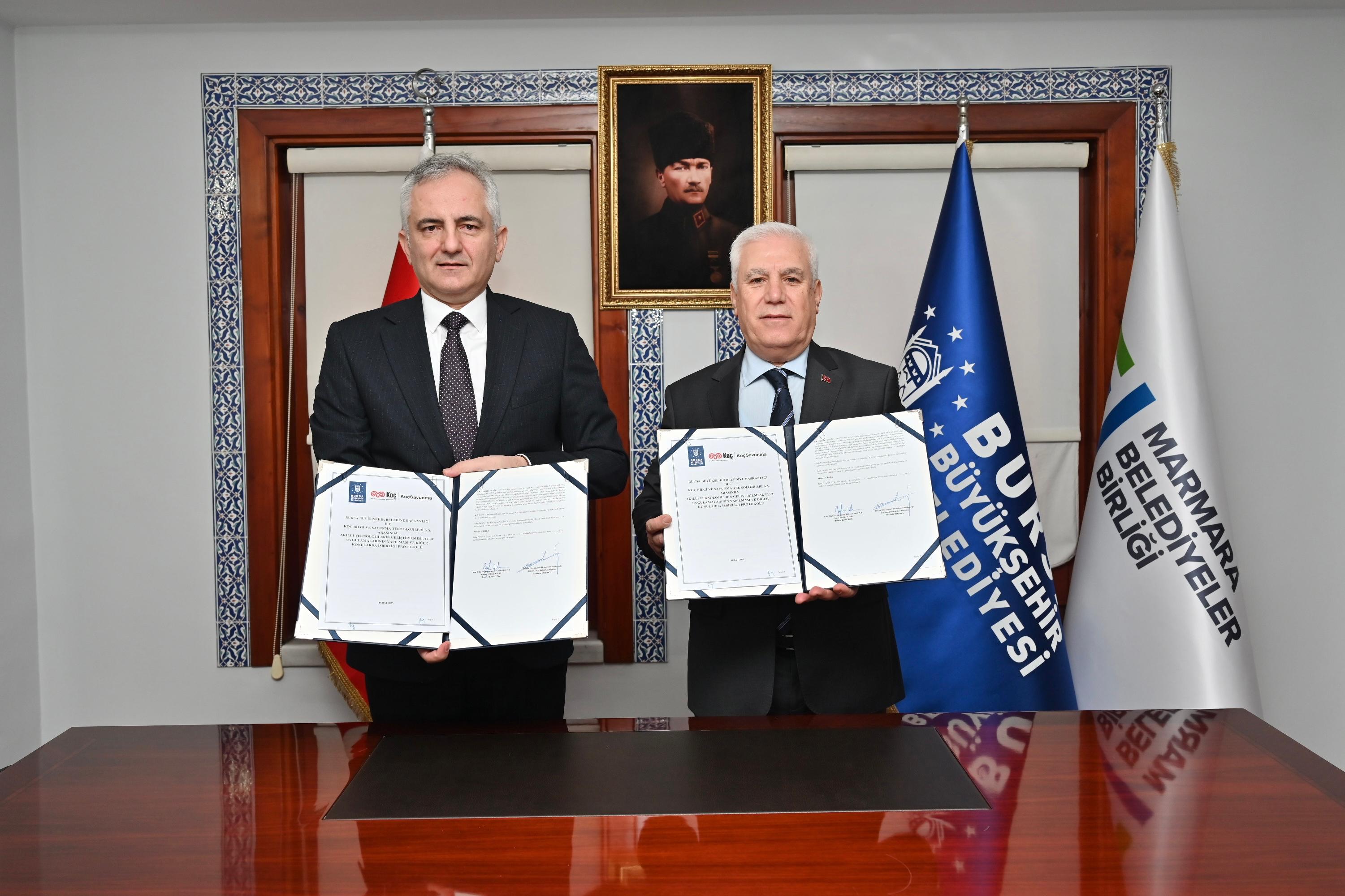 Bursa'da Teknoloji devrimi: Akıllı şehir için güçlü iş birliği