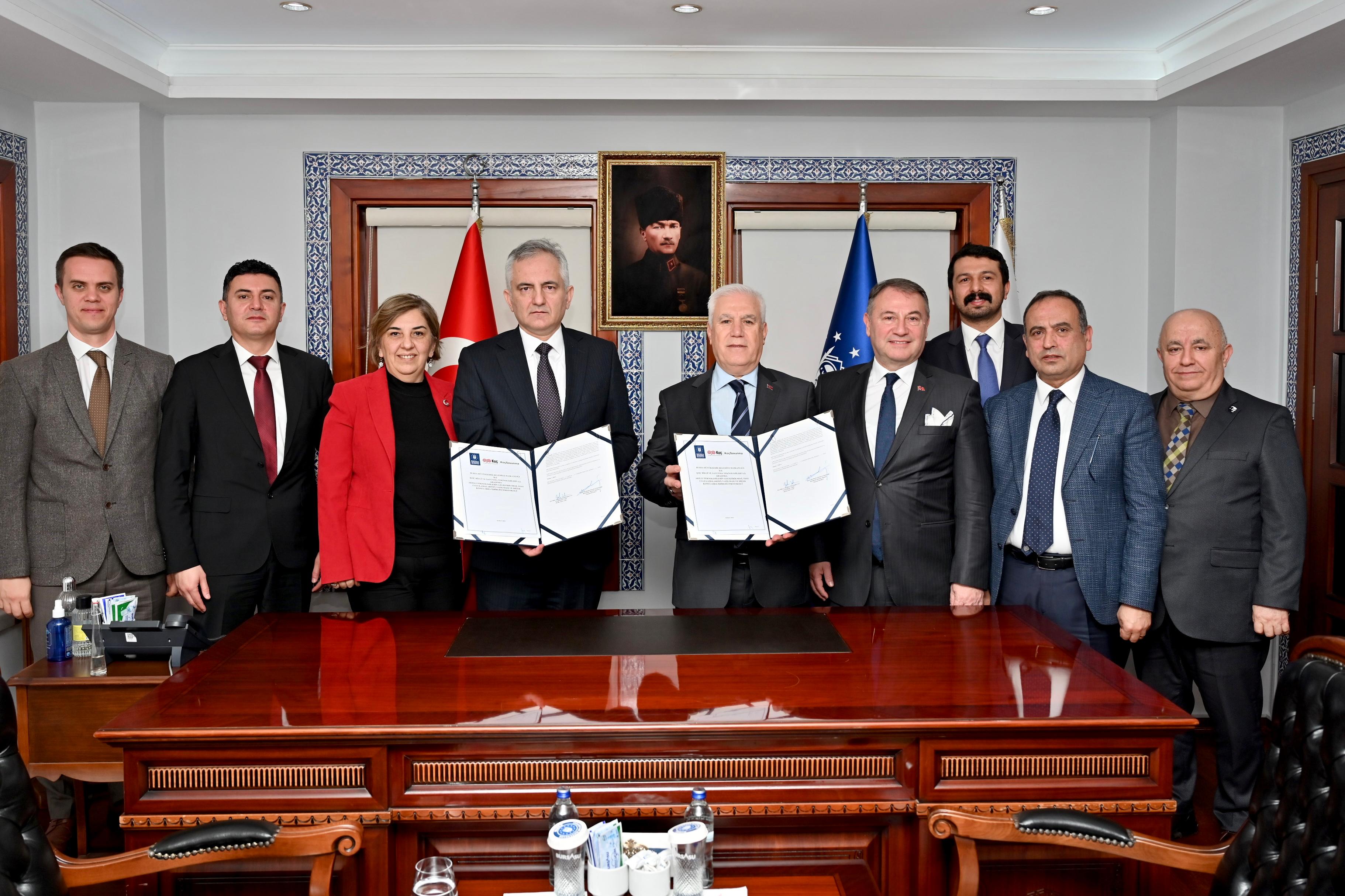 Bursa'da Teknoloji devrimi: Akıllı şehir için güçlü iş birliği