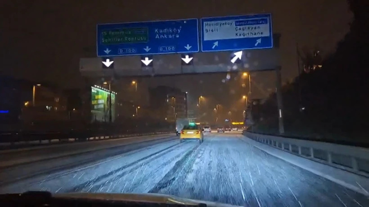 İstanbul’a Kar uyarısı: Soğuk hava etkisini artırıyor