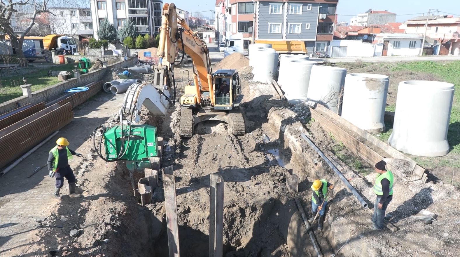 Bursa’da Altyapı devrimi: 17 ilçeye sağlıklı gelecek