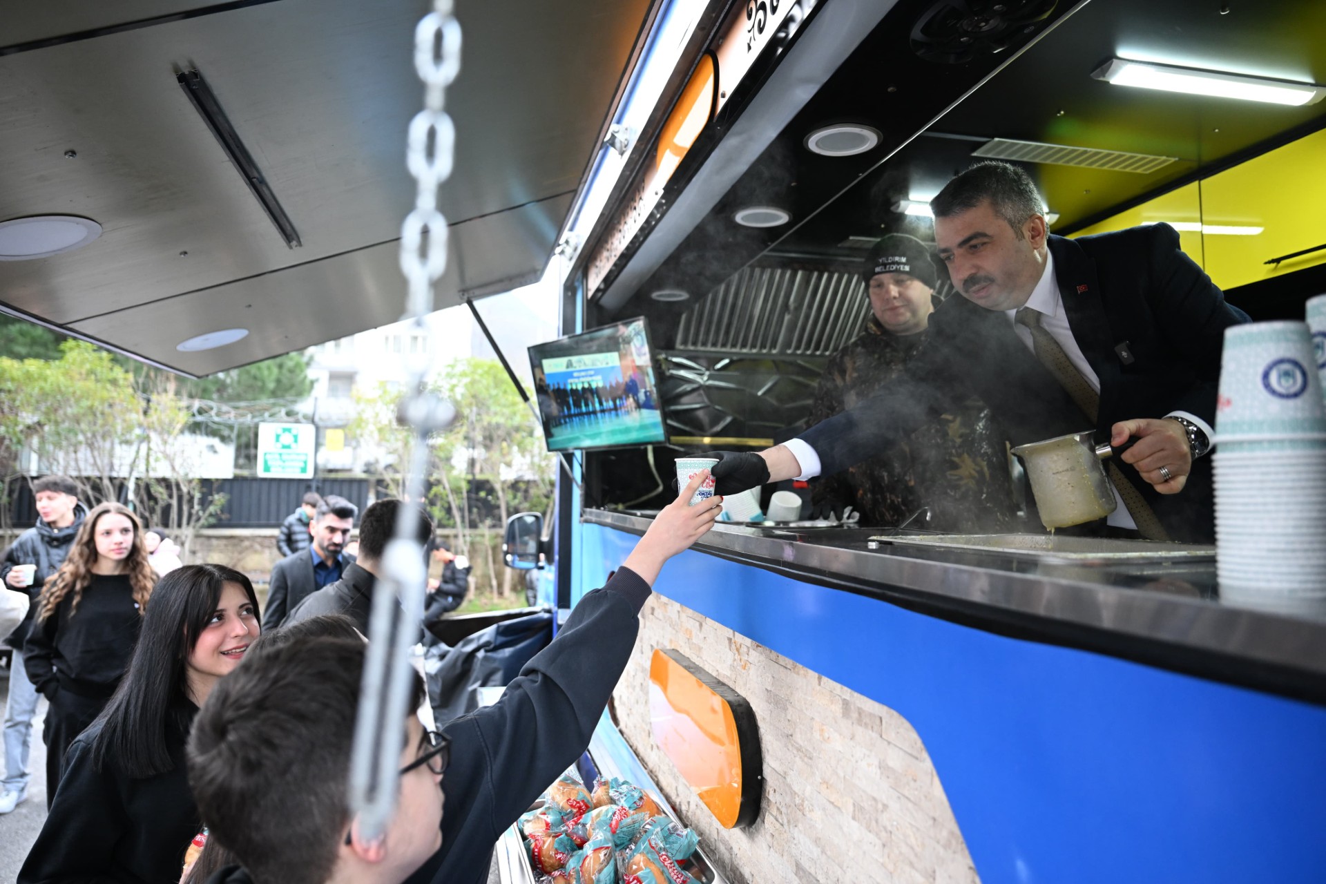 Başkan Oktay Yılmaz, Öğrencilerle buluşmaya devam ediyor