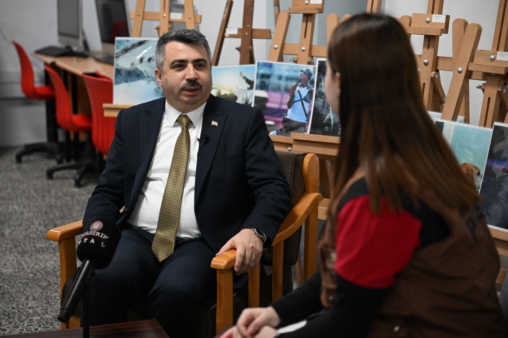 Başkan Oktay Yılmaz, Öğrencilerle buluşmaya devam ediyor