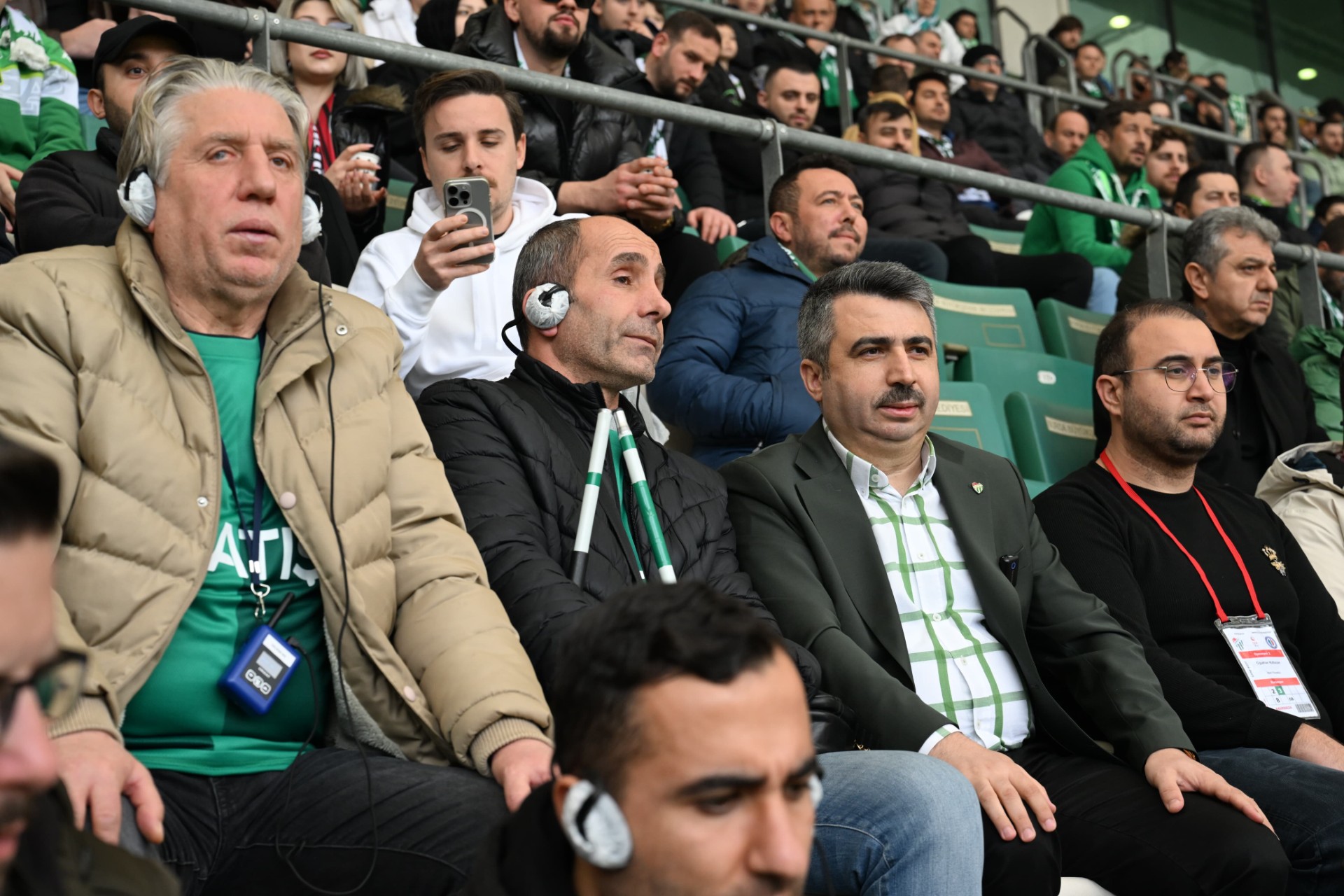 Yıldırım Belediyesi, Görme engelli taraftarlara Bursaspor şampiyonluğunu hissettiriyor