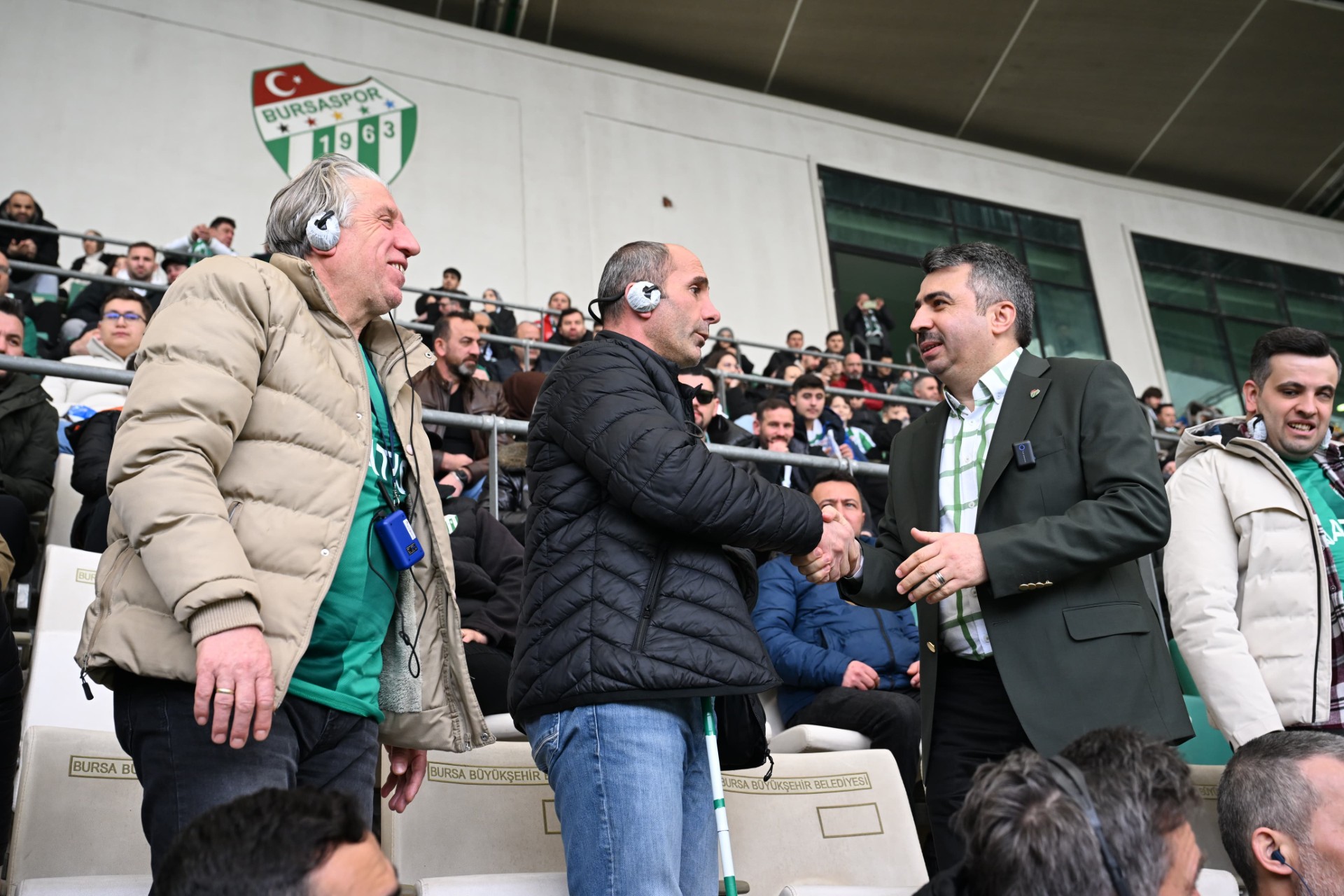 Yıldırım Belediyesi, Görme engelli taraftarlara Bursaspor şampiyonluğunu hissettiriyor