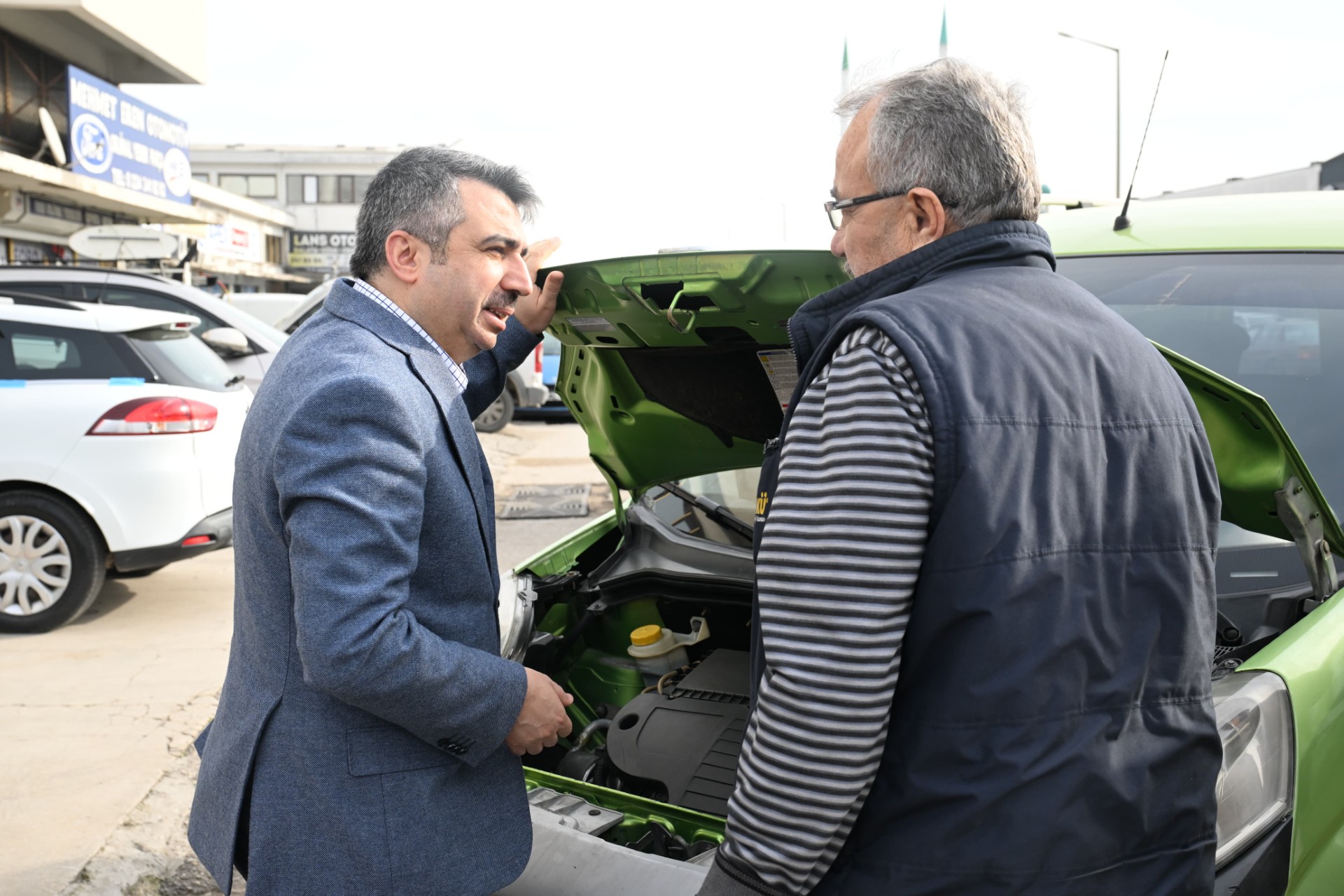 Başkan Yılmaz, Esnafın sorunlarını yerinde dinledi