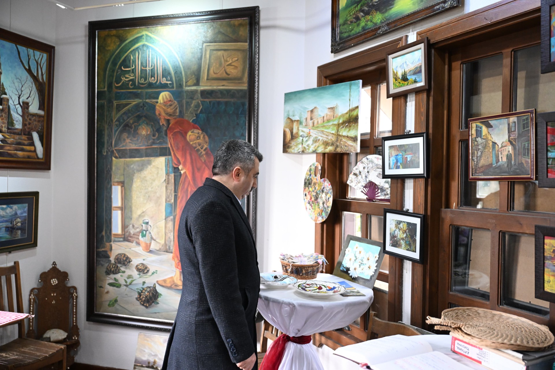 Başkan Yılmaz, Irgandı Köprüsü’nde Tarih ve sanatı geleceğe taşıyor