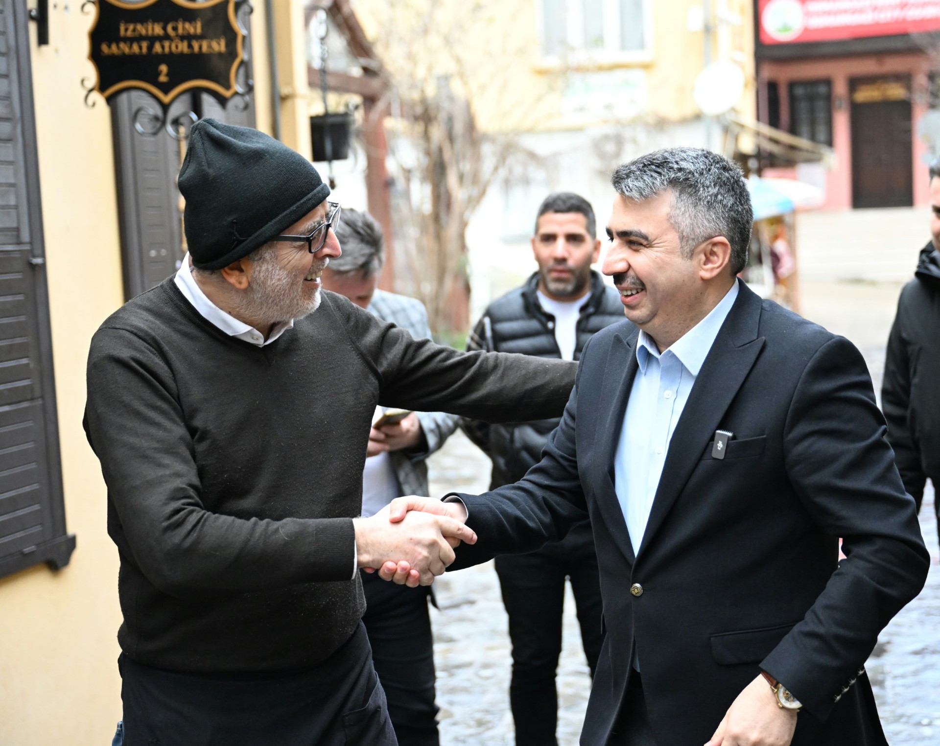 Başkan Yılmaz, Irgandı Köprüsü’nde Tarih ve sanatı geleceğe taşıyor