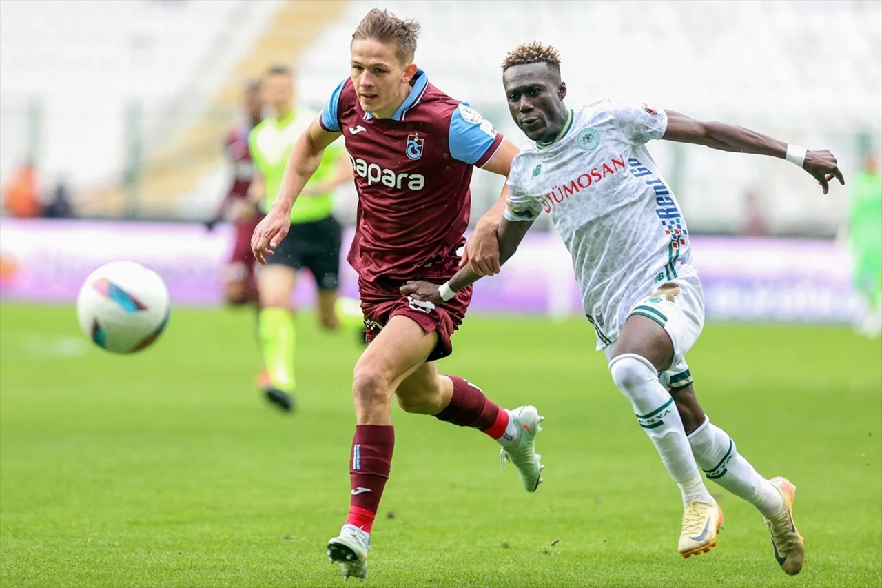 Konyaspor, Trabzonspor'u Son dakika penaltısıyla yıktı