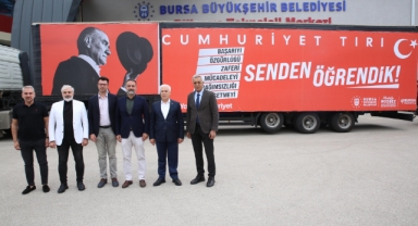 29 Ekim coşkusu 'Cumhuriyet Tırı' ile Bursa’yı sarıyor