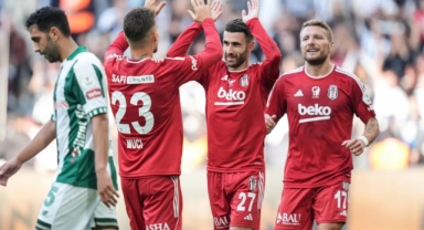 Beşiktaş derbi öncesi moral depoladı: Konyaspor'u 2-0 geçti